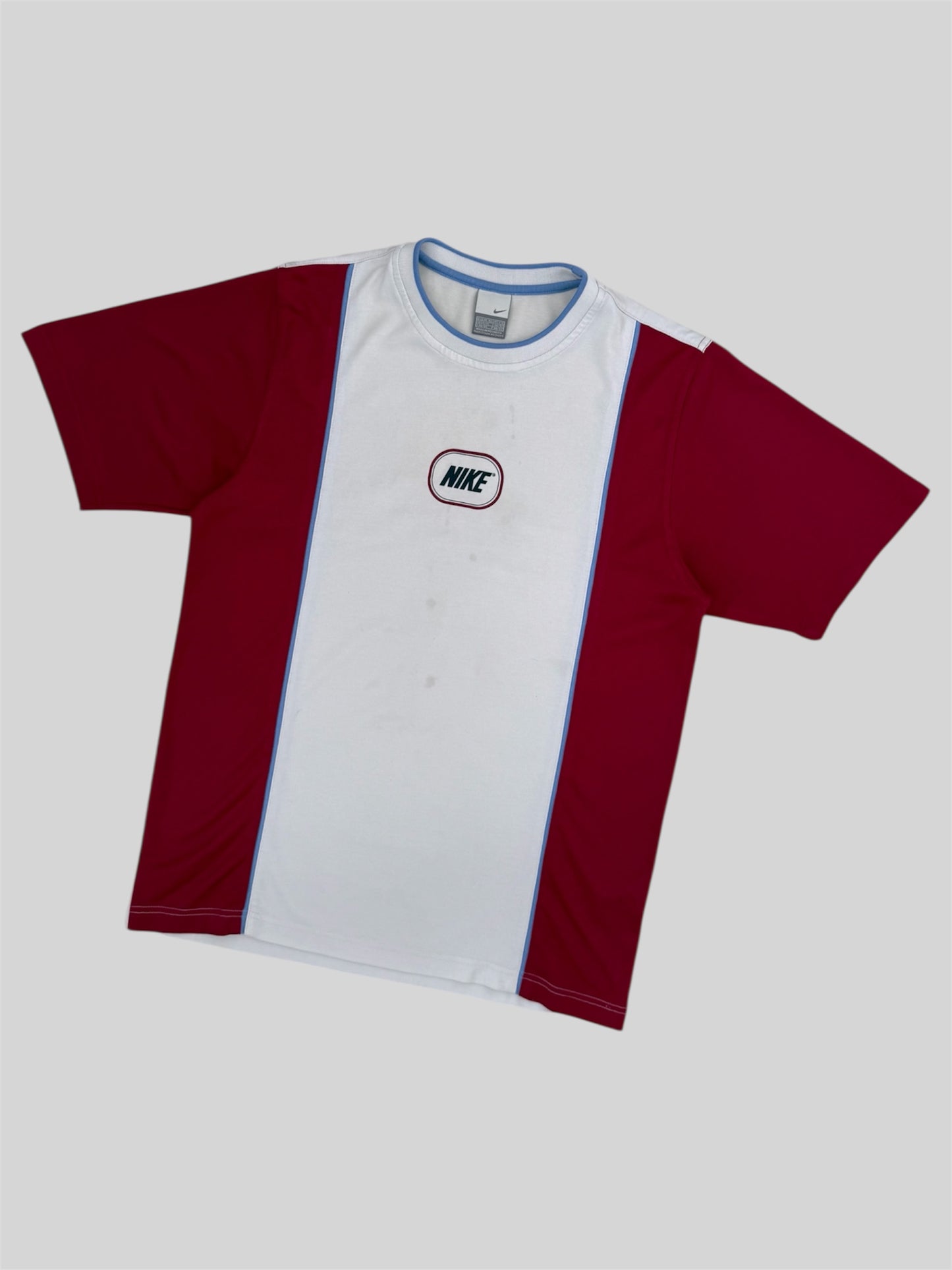 Vintage Nike Graphic Print Spellout T Shirt White Medium