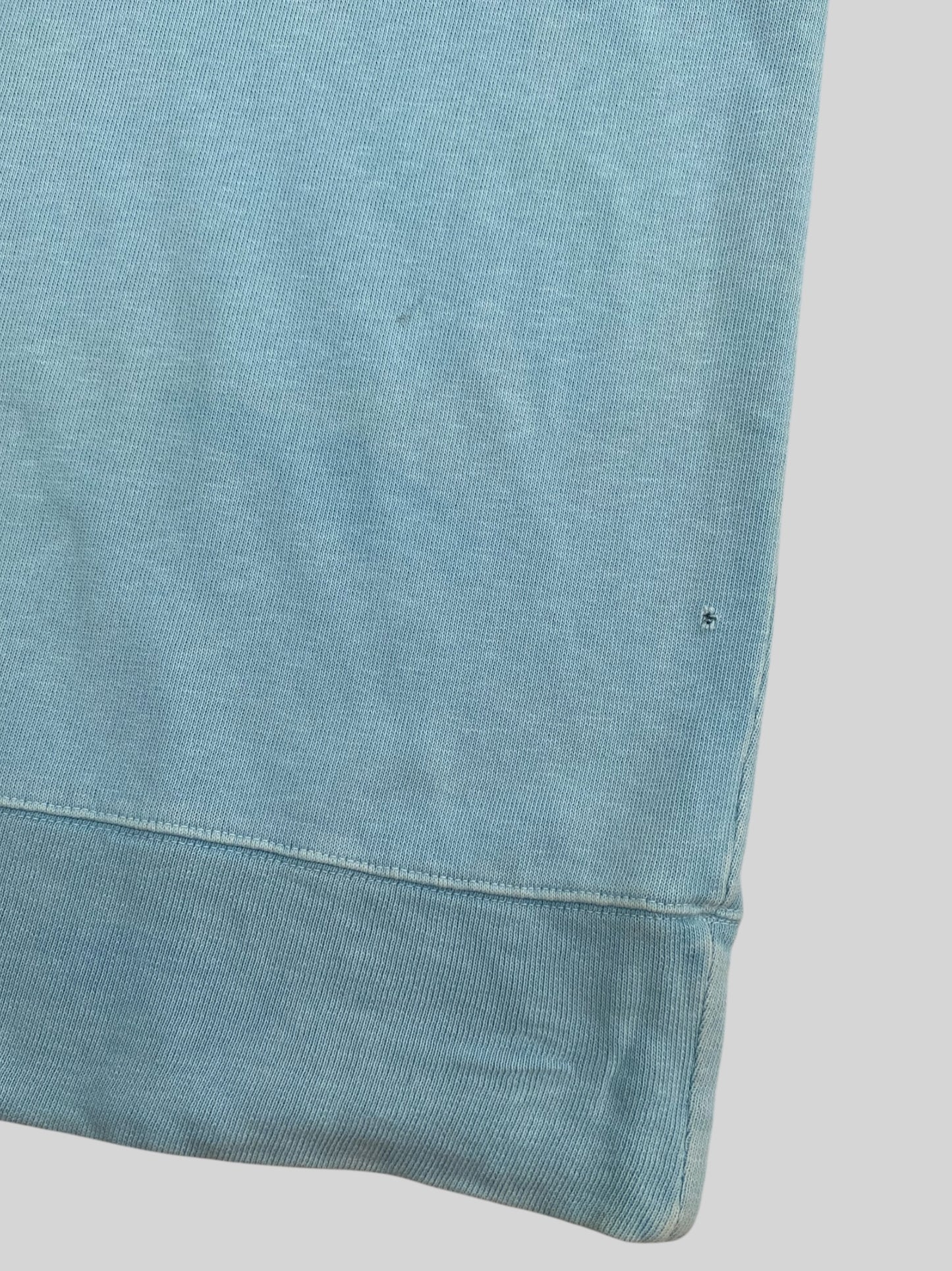 Authentic Stone Island Denim 2004 Pullover Sweatshirt Light Blue X-Large