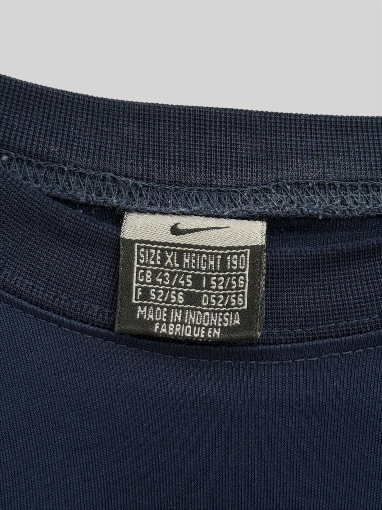 Rare Vintage Nike ACG 2000s Spellout T Shirt Navy X-Large