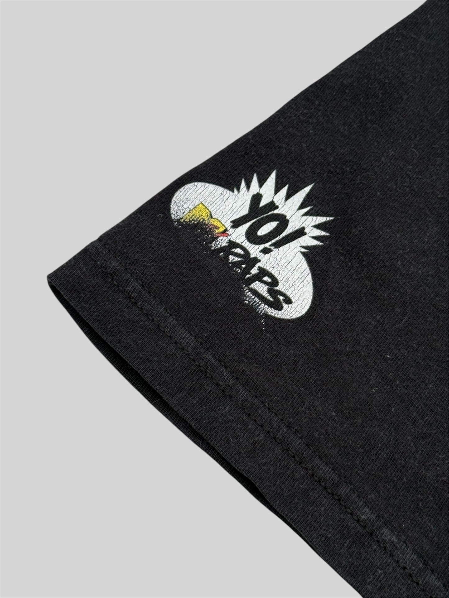 Stussy X YO MTV RAPS De La Soul Spellout T Shirt Black Small
