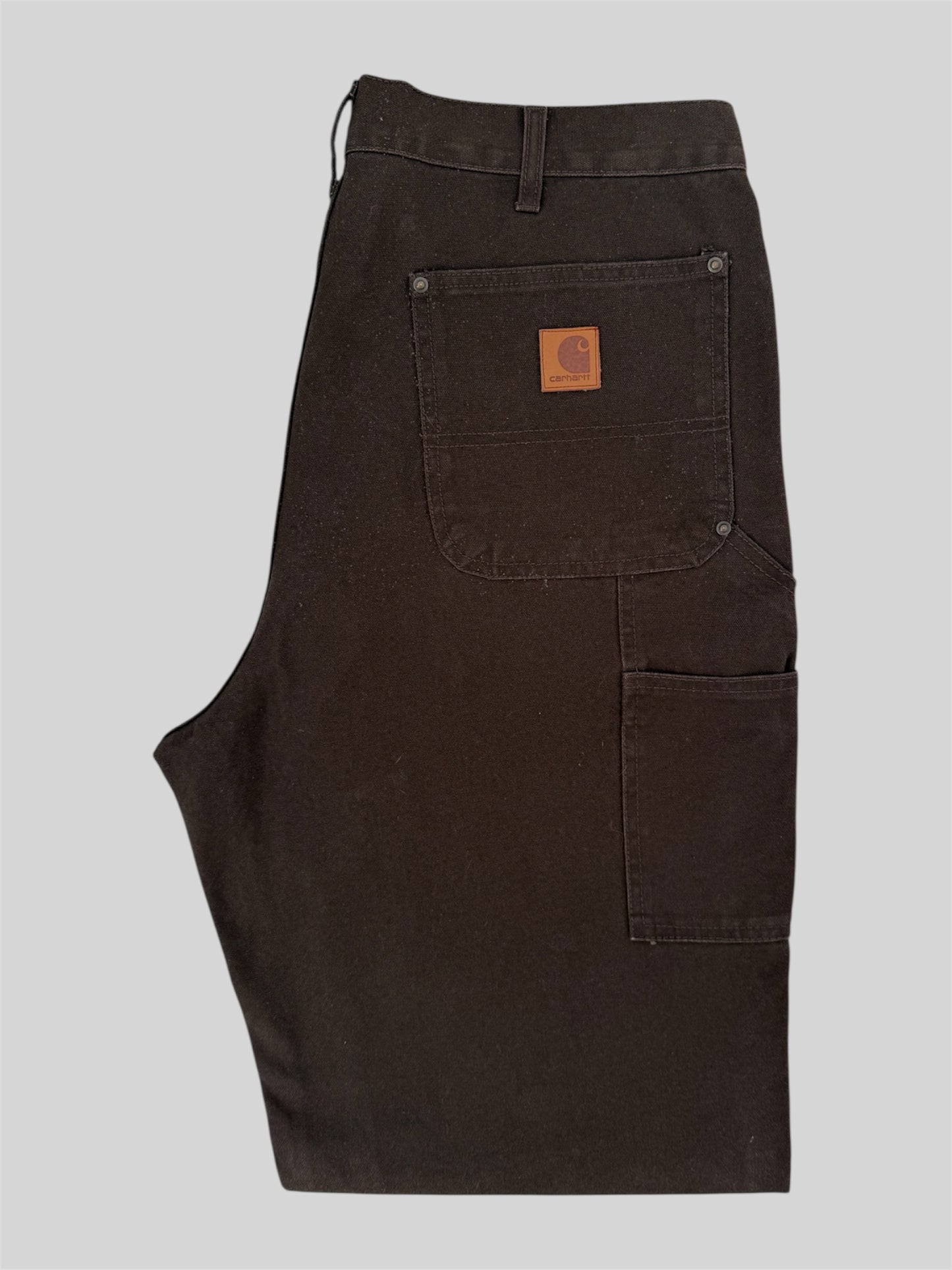 New Without Tags Carhartt 2020 Double Knee Carpenter Jeans B136DKB Brown W32 L32