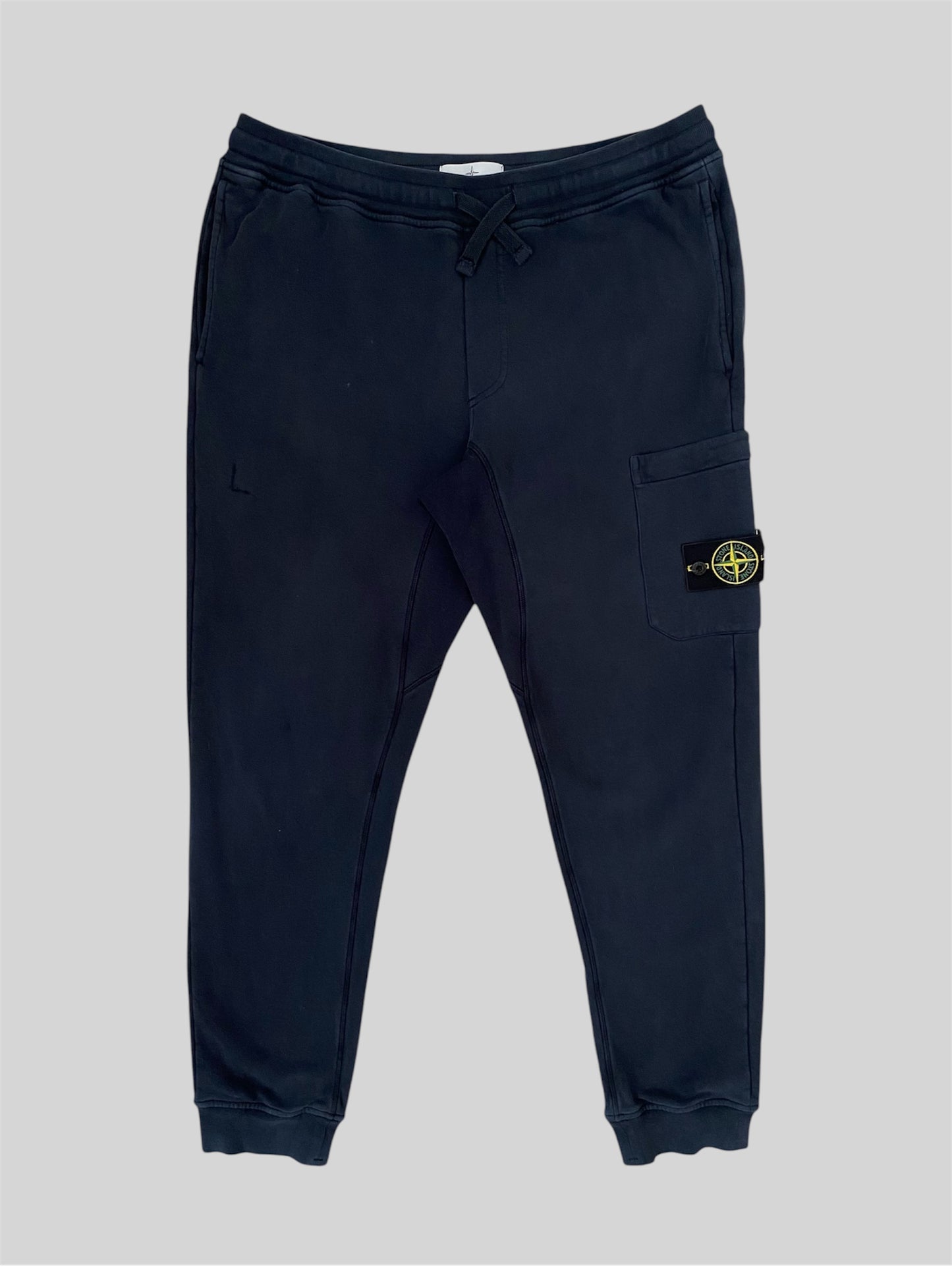 Authentic Stone Island 2018 Jogging Bottoms Blue X-Large