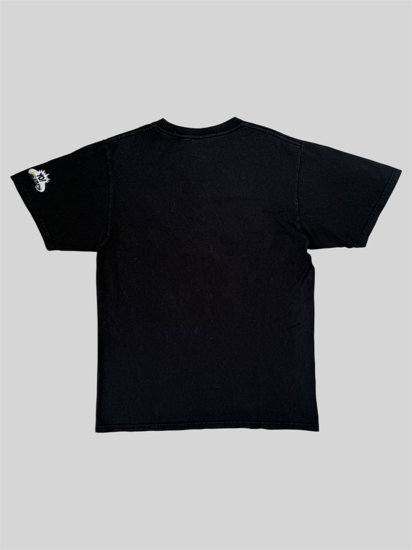 Stussy X YO MTV RAPS De La Soul Spellout T Shirt Black Small