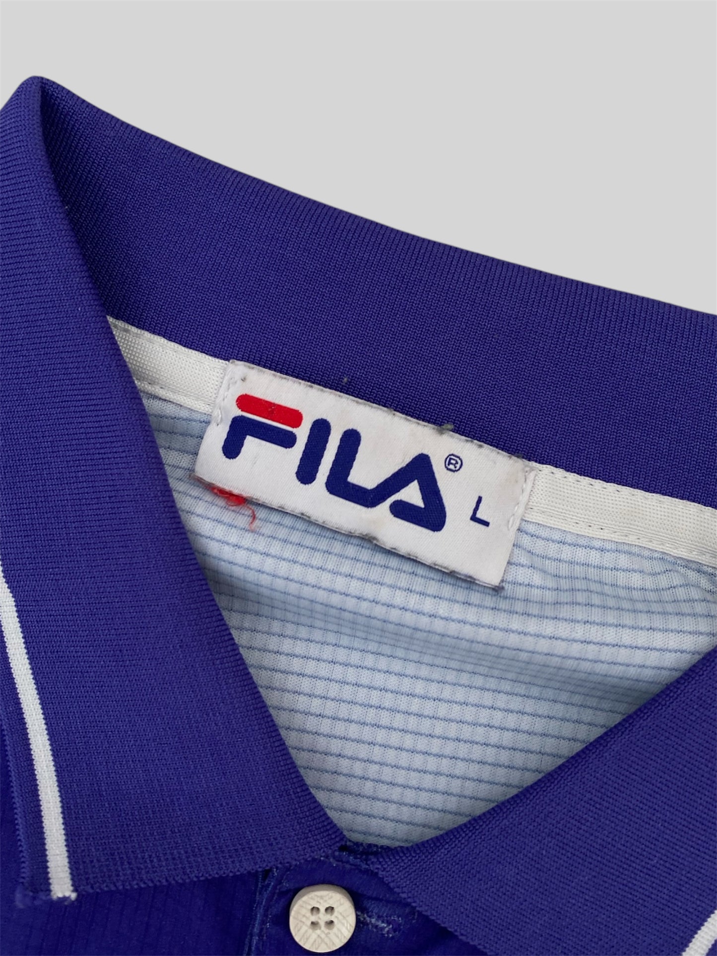 Fiorentina 1998/1999 Long Sleeve Fila Home Shirt “Batistuta 9” Purple Large