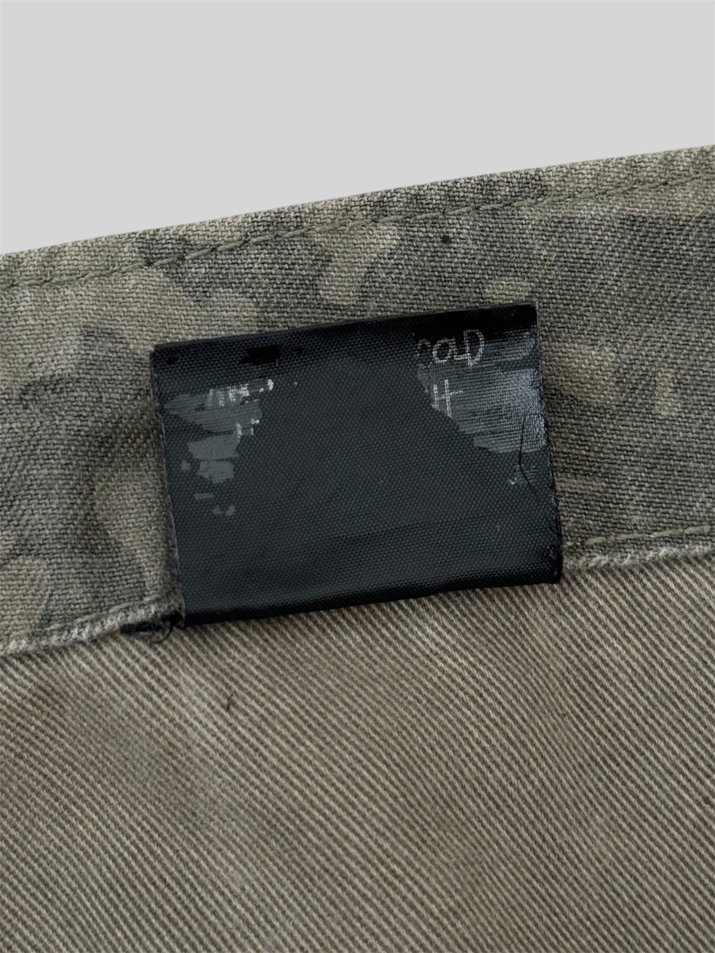 Rare Vintage Stussy 1990s Camouflage Camo Shorts Green W32