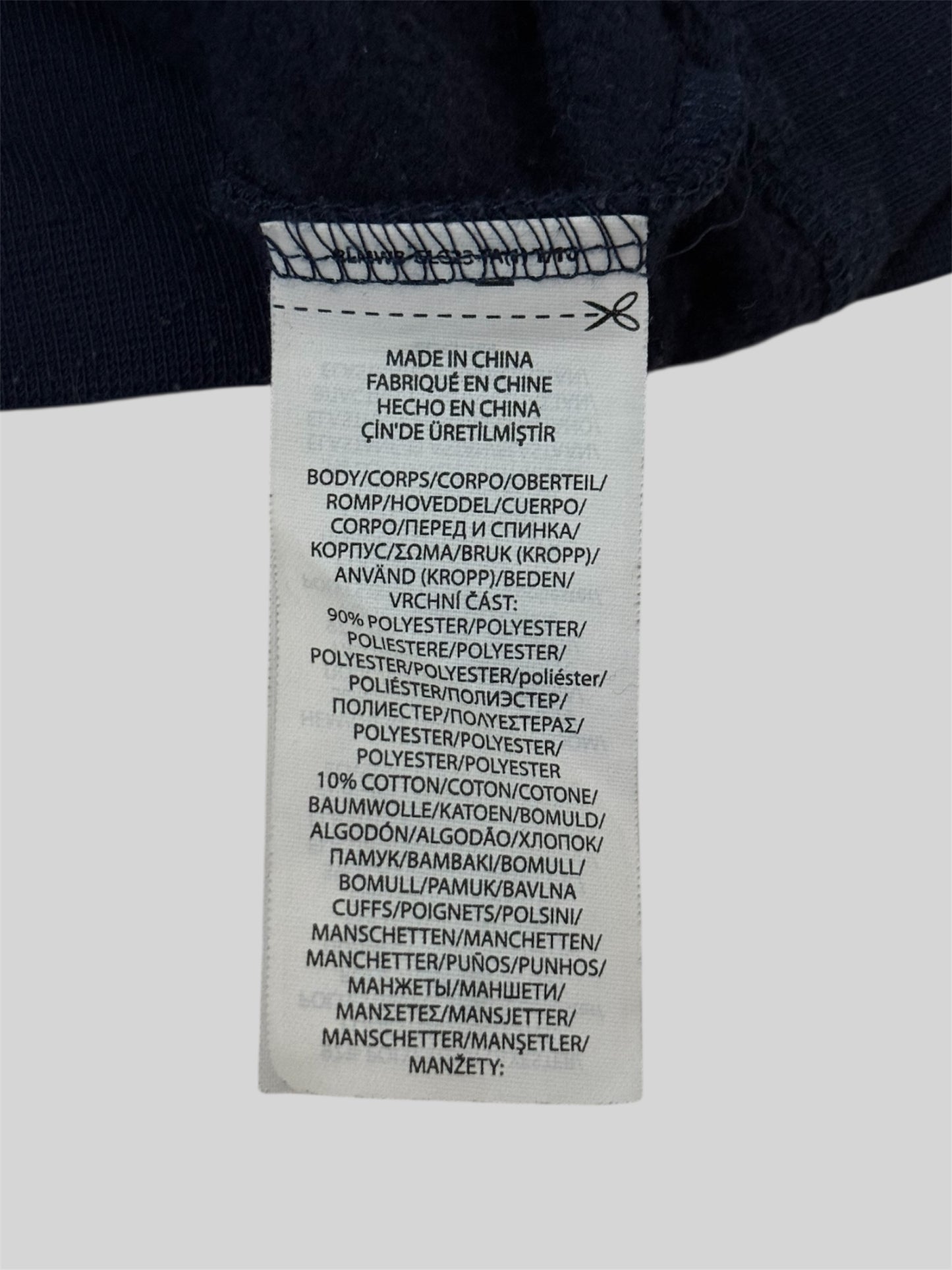 Vintage Polo Sport Ralph Lauren Embroidered Pullover Hoodie Navy X-Large (18-20)