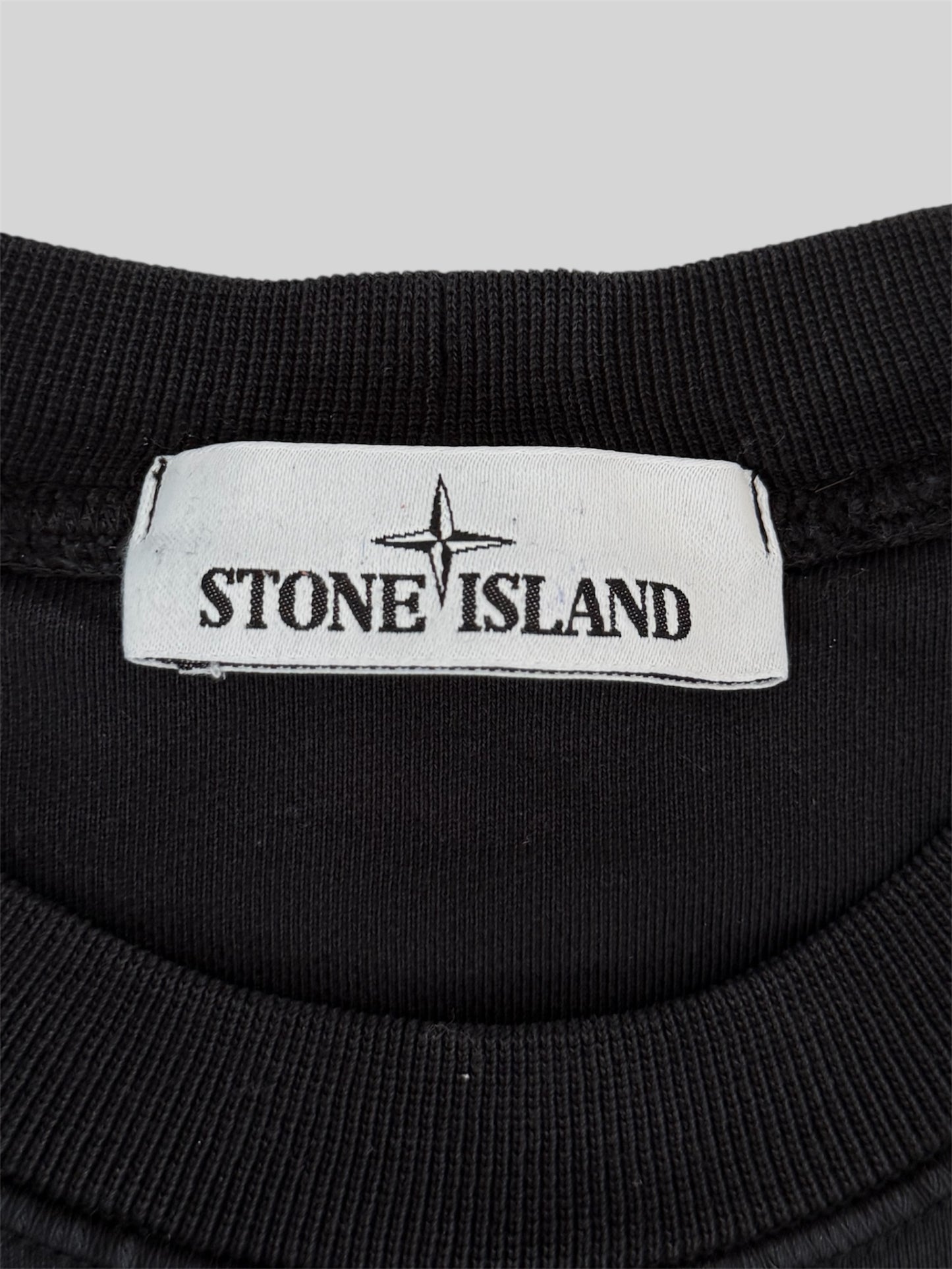 Authentic Stone Island 2021 Pullover Sweatshirt Black Small
