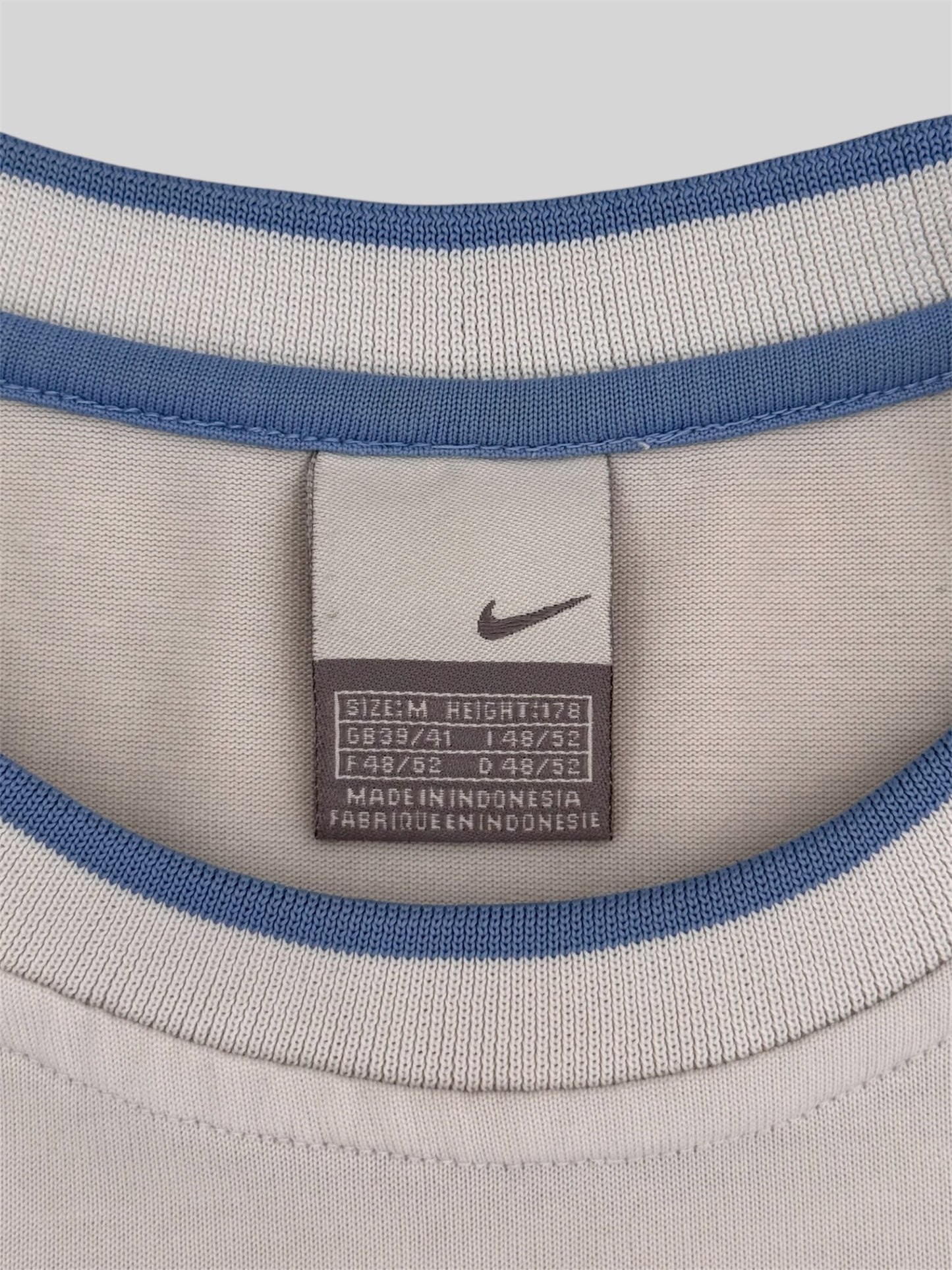 Vintage Nike Graphic Print Spellout T Shirt White Medium