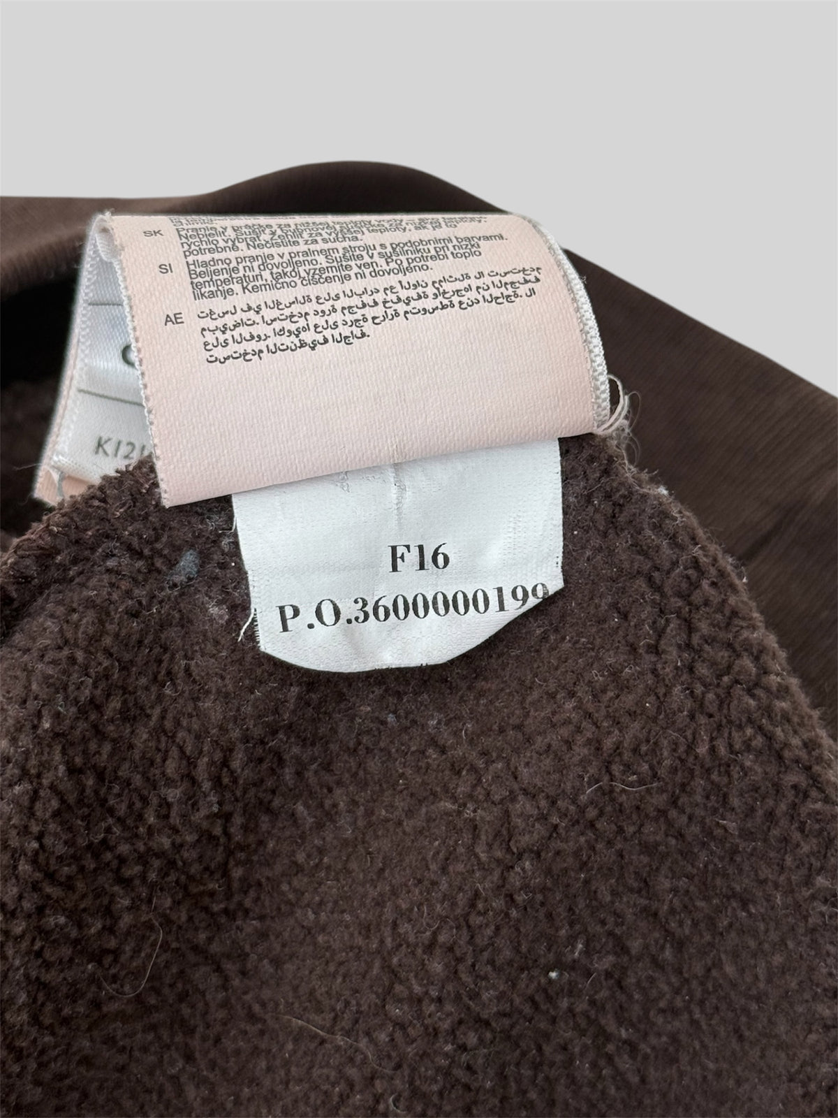 Modern Original Carhartt 2016 Embroidered Pullover Hoodie K121 DKB Brown Large