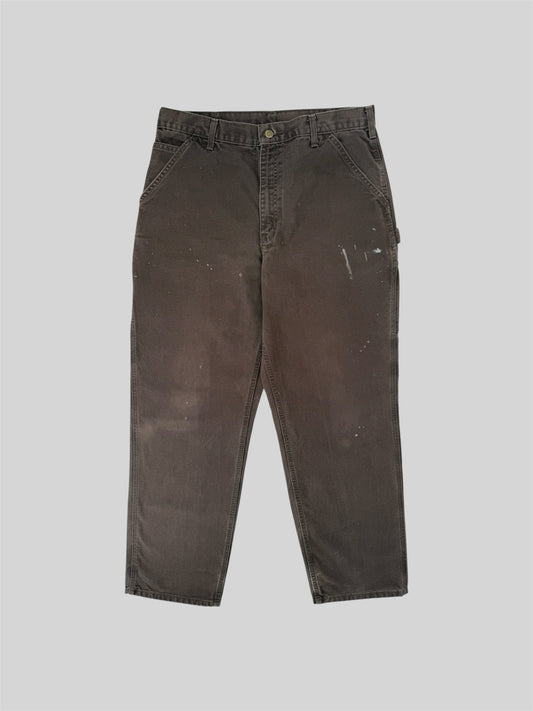 Vintage Carhartt 2011 Single Knee Carpenter Trousers B11 DKB W36 L34
