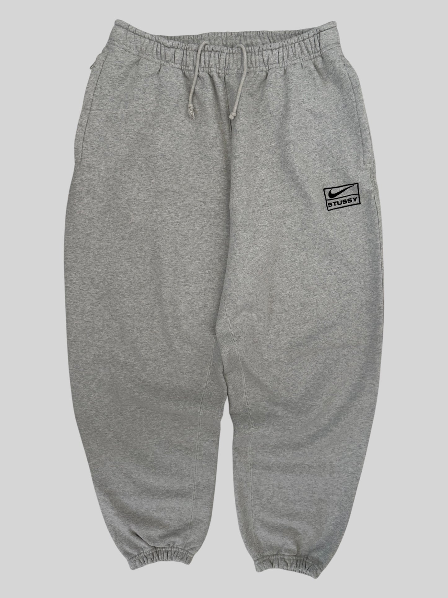 Authentic Nike x Stussy Cuffed Joggers Light Grey Medium *Original Packaging*