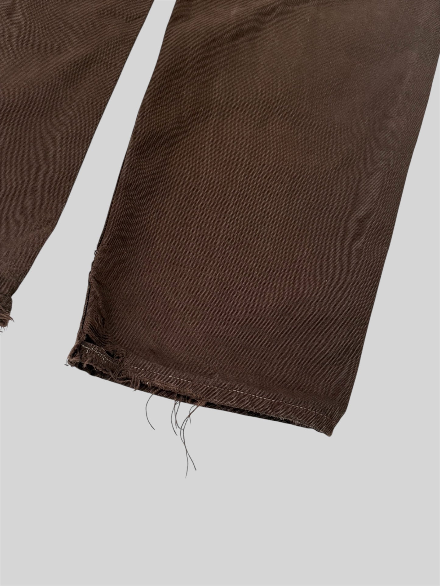 Vintage Carhartt 2011 Double Knee Carpenter Jeans B01 BRN W32 L32 Made In USA