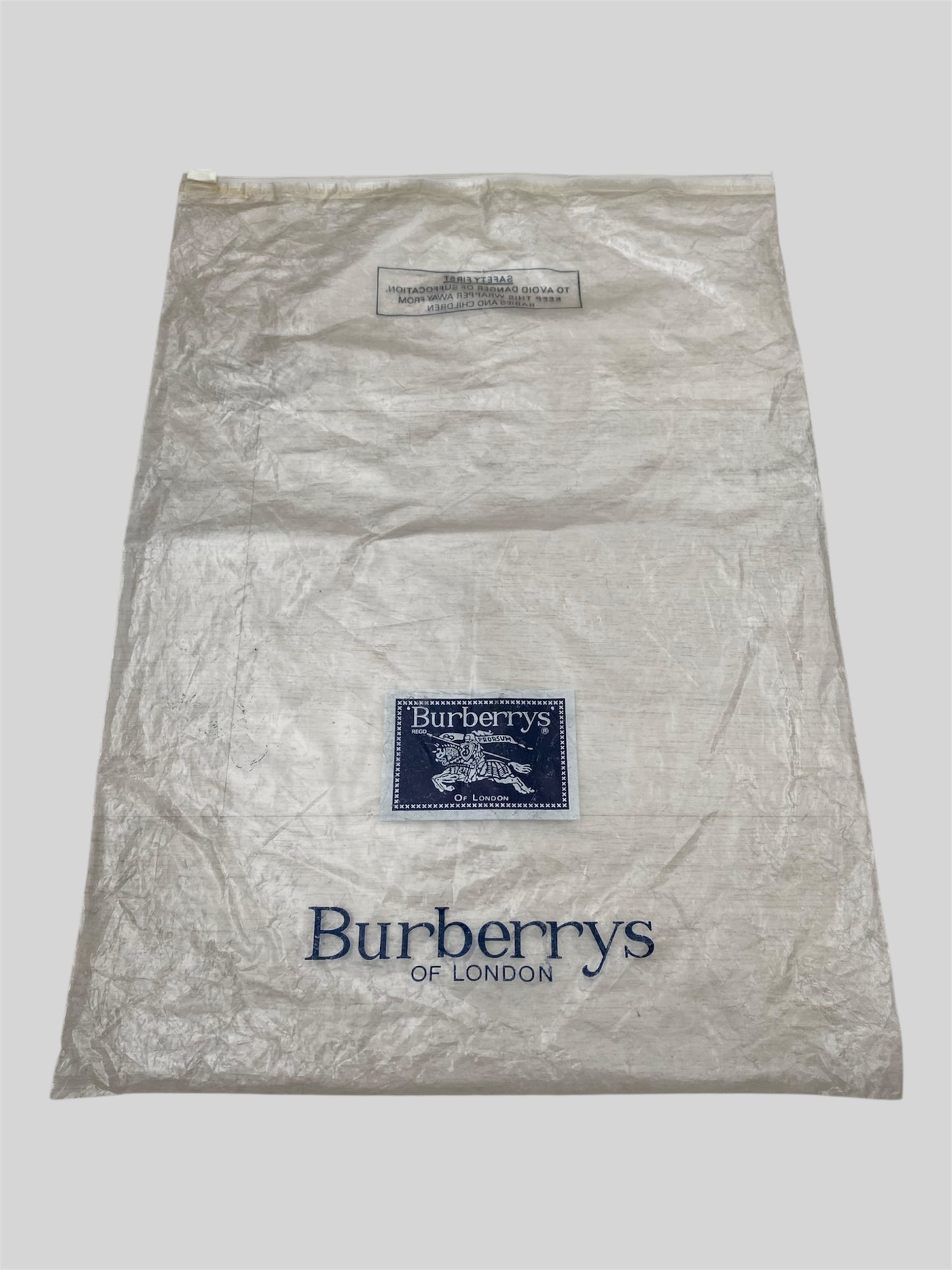 Vintage 1990s Burberry Nova Check Inner Lining Bucket Hat In Original Packaging