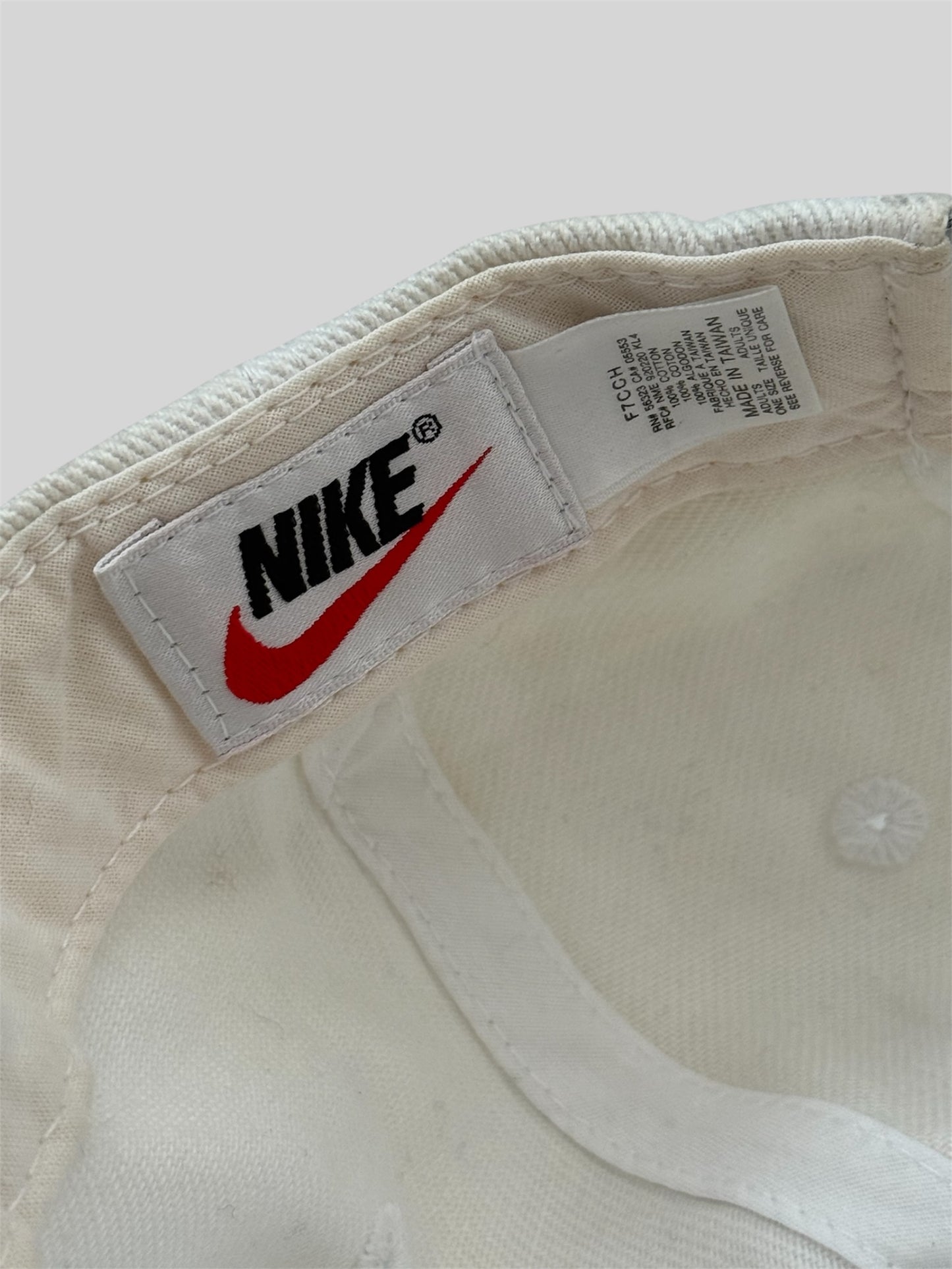 Vintage 90s Nike Embroidered Adjustable Baseball Cap Brown Adults One Size