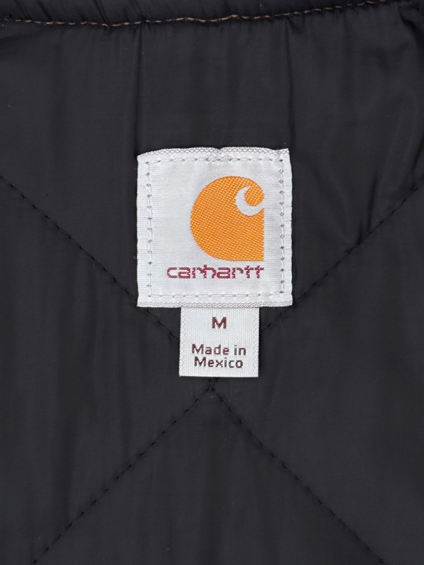 Carhartt 2021 Quilted Lined Canvas Vest Gilet Jacket V01-BRN Beige Medium