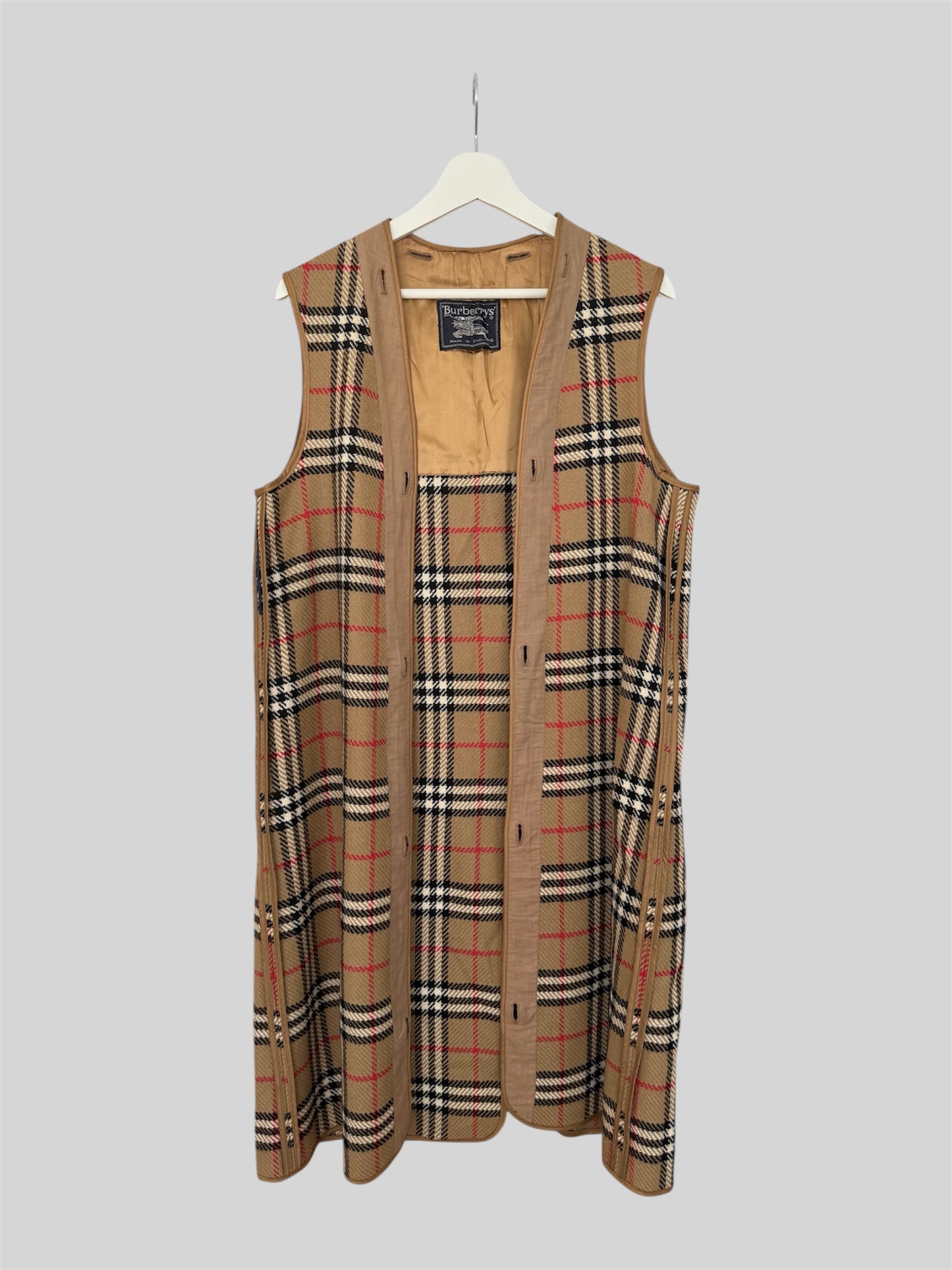 Rare Vintage Burberry Women’s Relaxed Fit Trench Coat & Inner Lining Size 8 Long