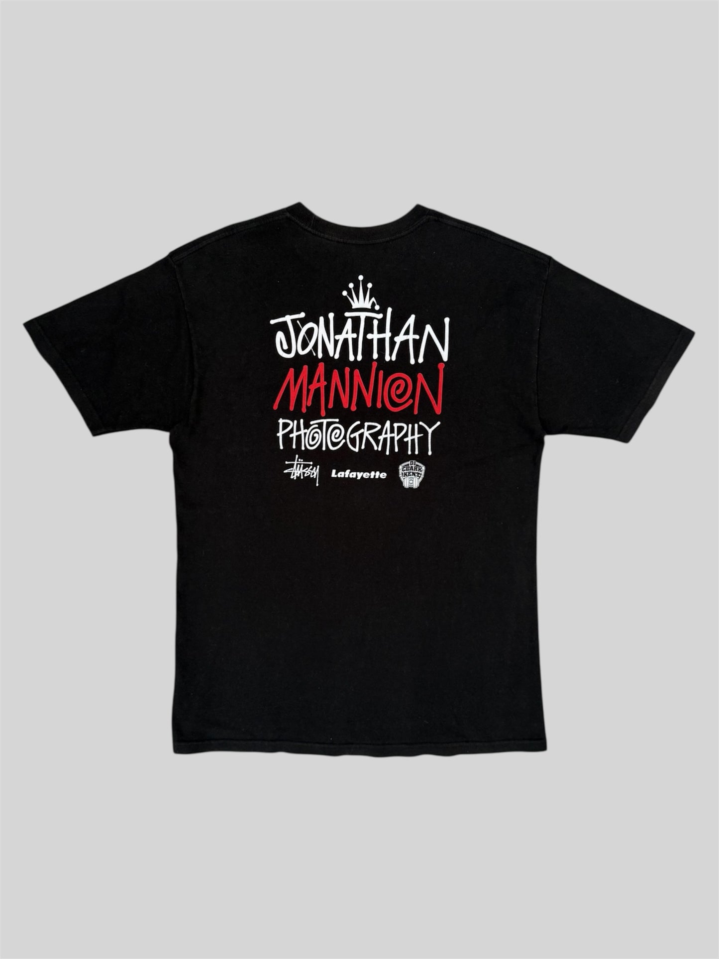 Modern Stussy x Jonathan Mannion x Lafayette Collaboration T Shirt Black Medium
