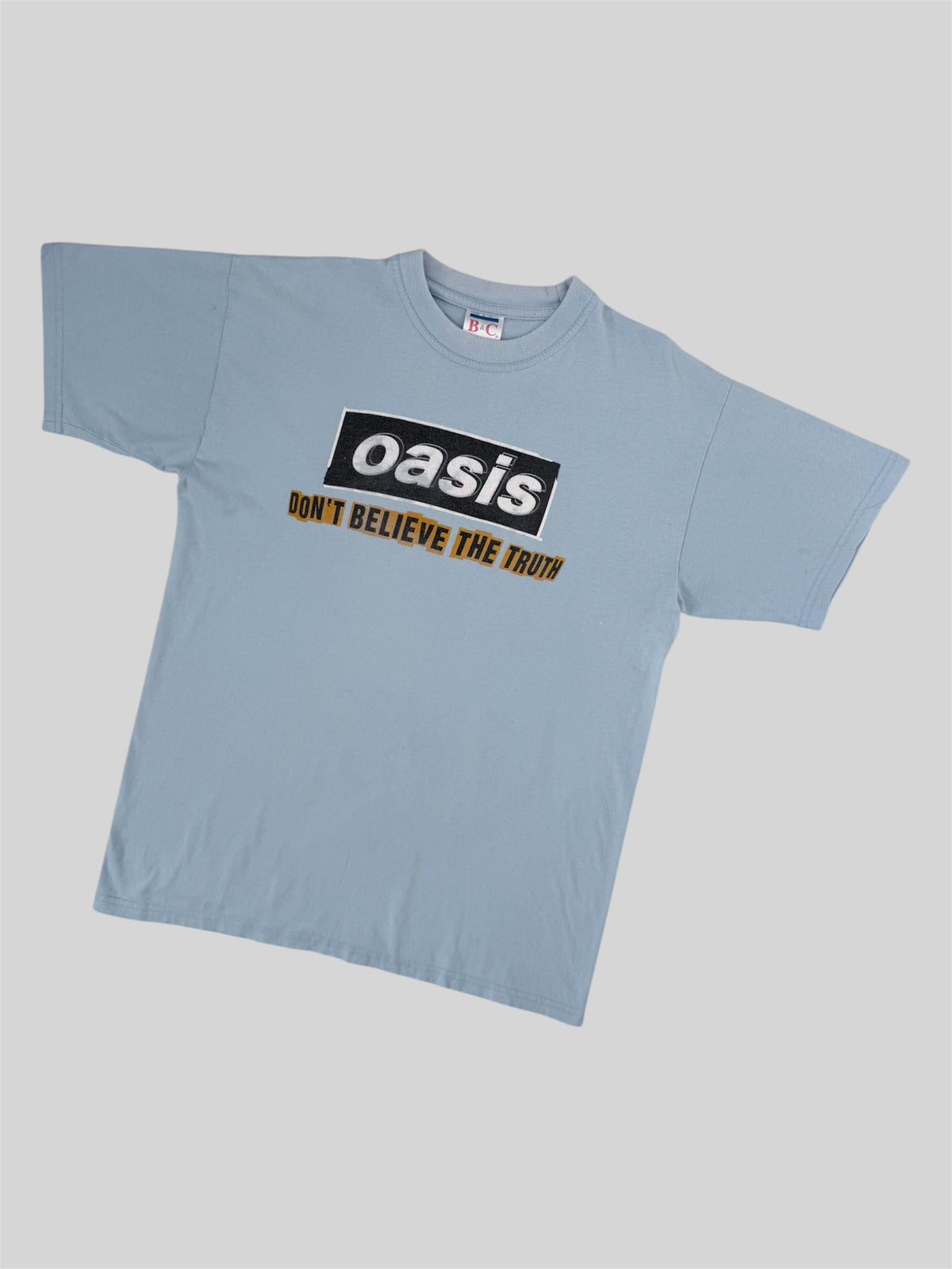 Vintage Oasis 2005 Don't Believe The Truth Tour T Shirt Blue Large