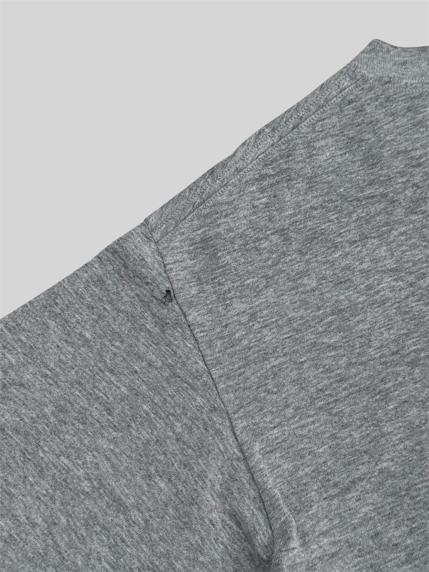 Vintage Stussy 2000s Spellout Graphic Print T Shirt Light Grey Medium