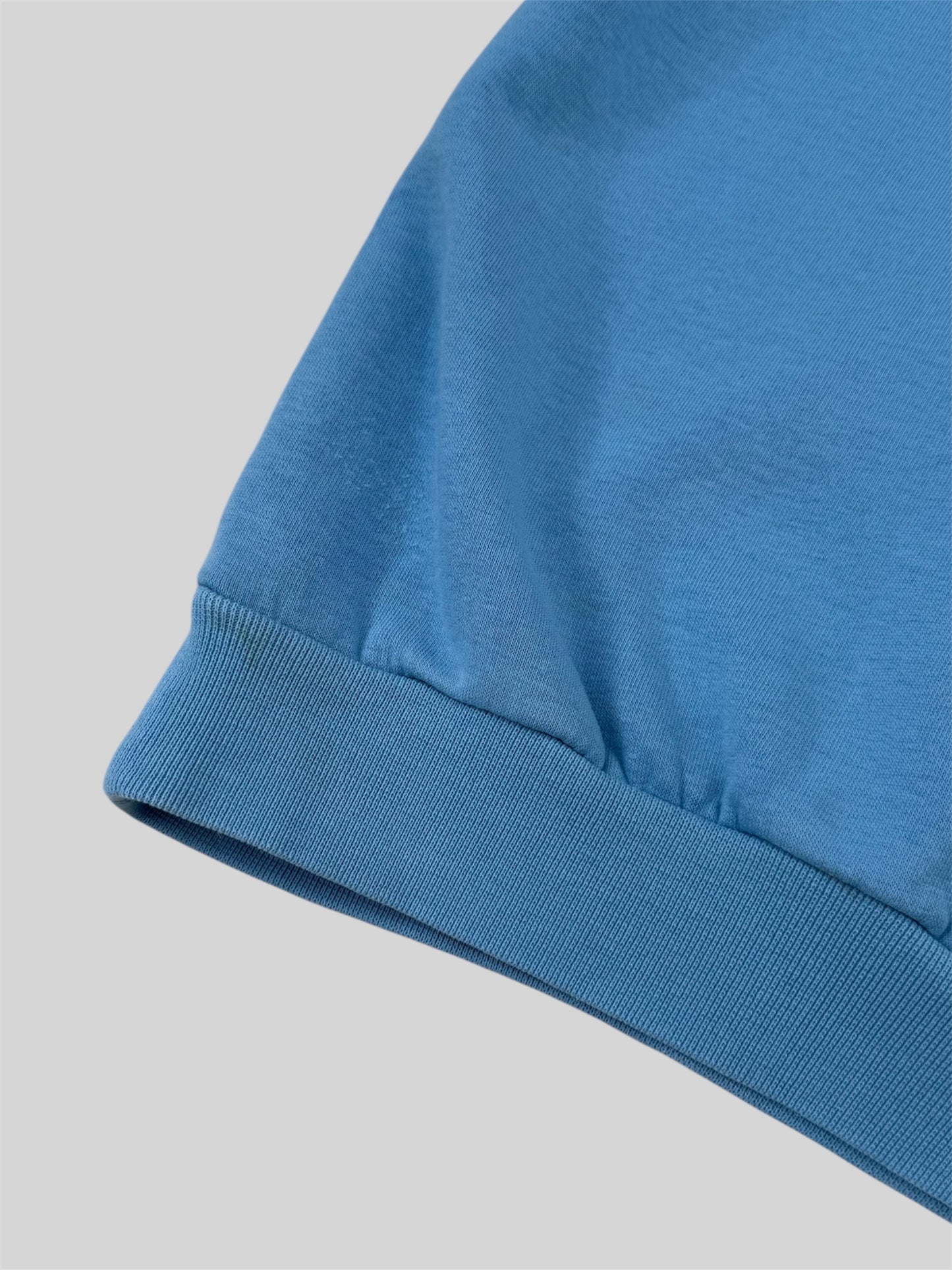 Vintage 2000s Nike Athletic Spellout Pullover Hoodie Light Blue Medium