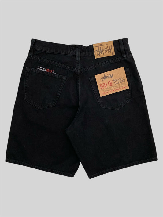 Brand New With Tags Stussy Big Ol Shorts Jorts Black W28 £130RRP