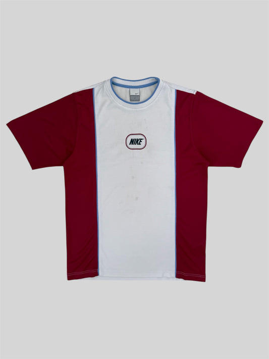 Vintage Nike Graphic Print Spellout T Shirt White Medium