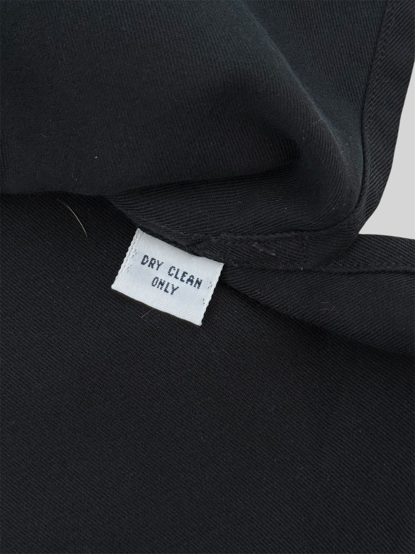 Rare Polo Ralph Lauren 1990s Button Up Caldwell Silk Cotton Camp Shirt Black M