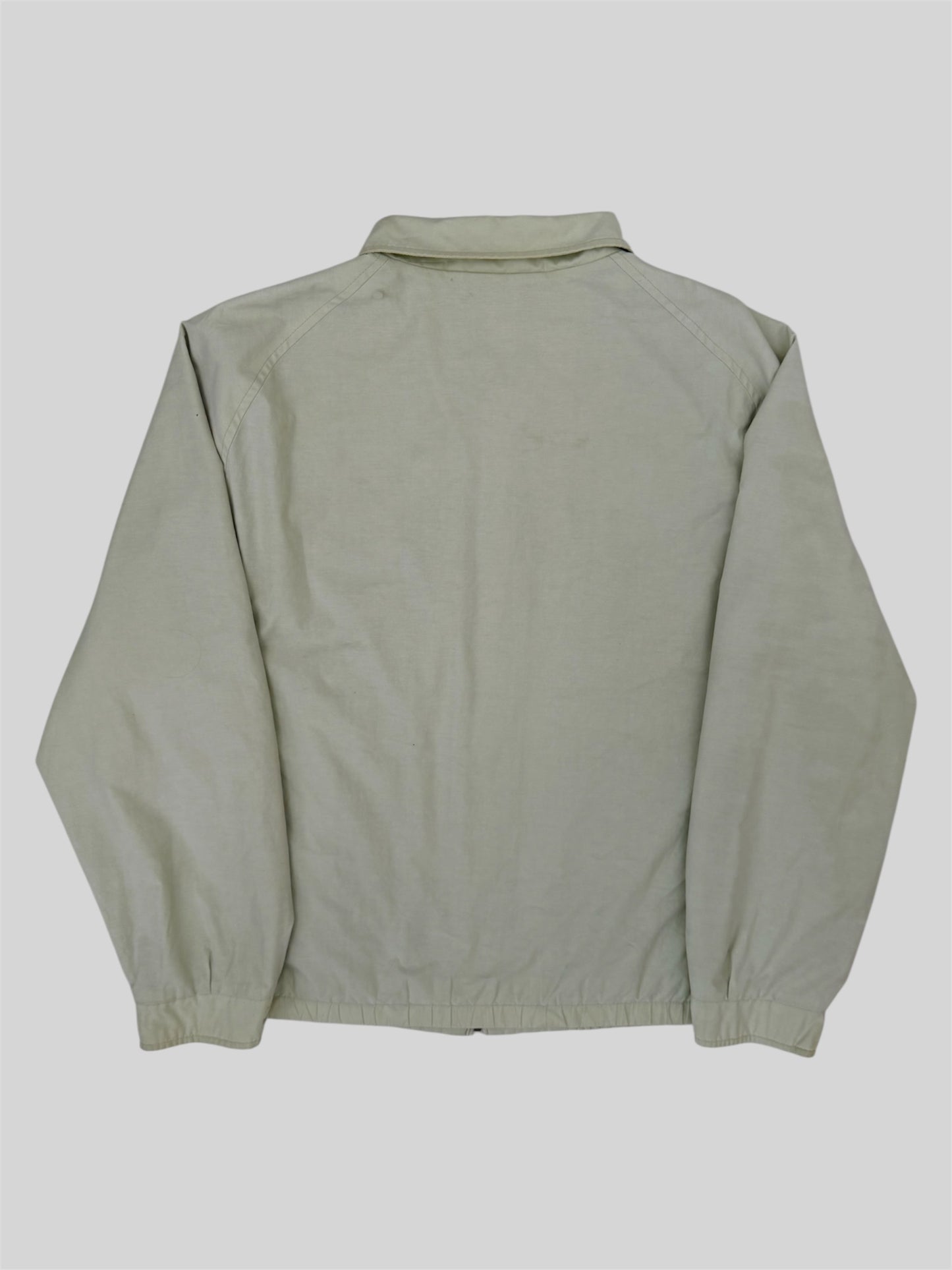 Authentic 1990s Burberry Nova Check Full Zip Coat Beige X-Large