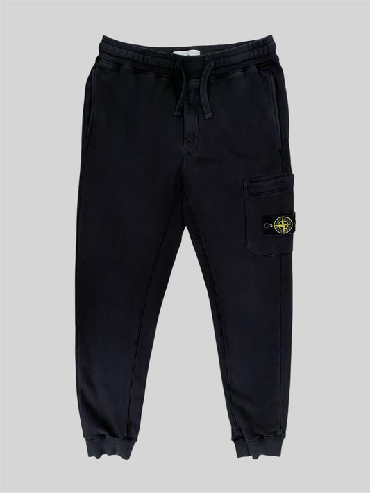 Authentic Stone Island 2020 Jogging Bottoms Black Small