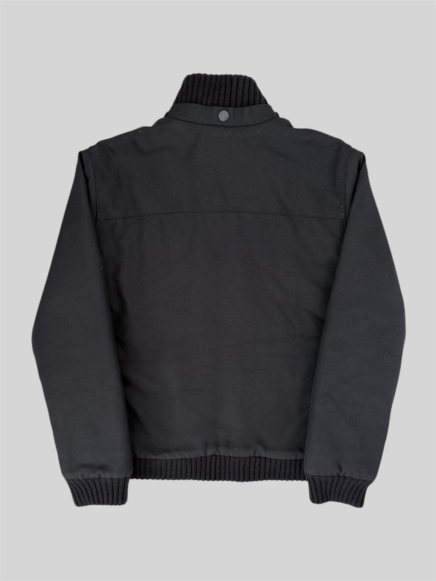 Modern Carhartt Embroidered Full Zip Cushion Lined Jacket Black Large