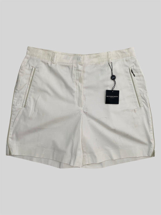 Brand New With Tags Burberry Golf Women’s Shorts White Size 12