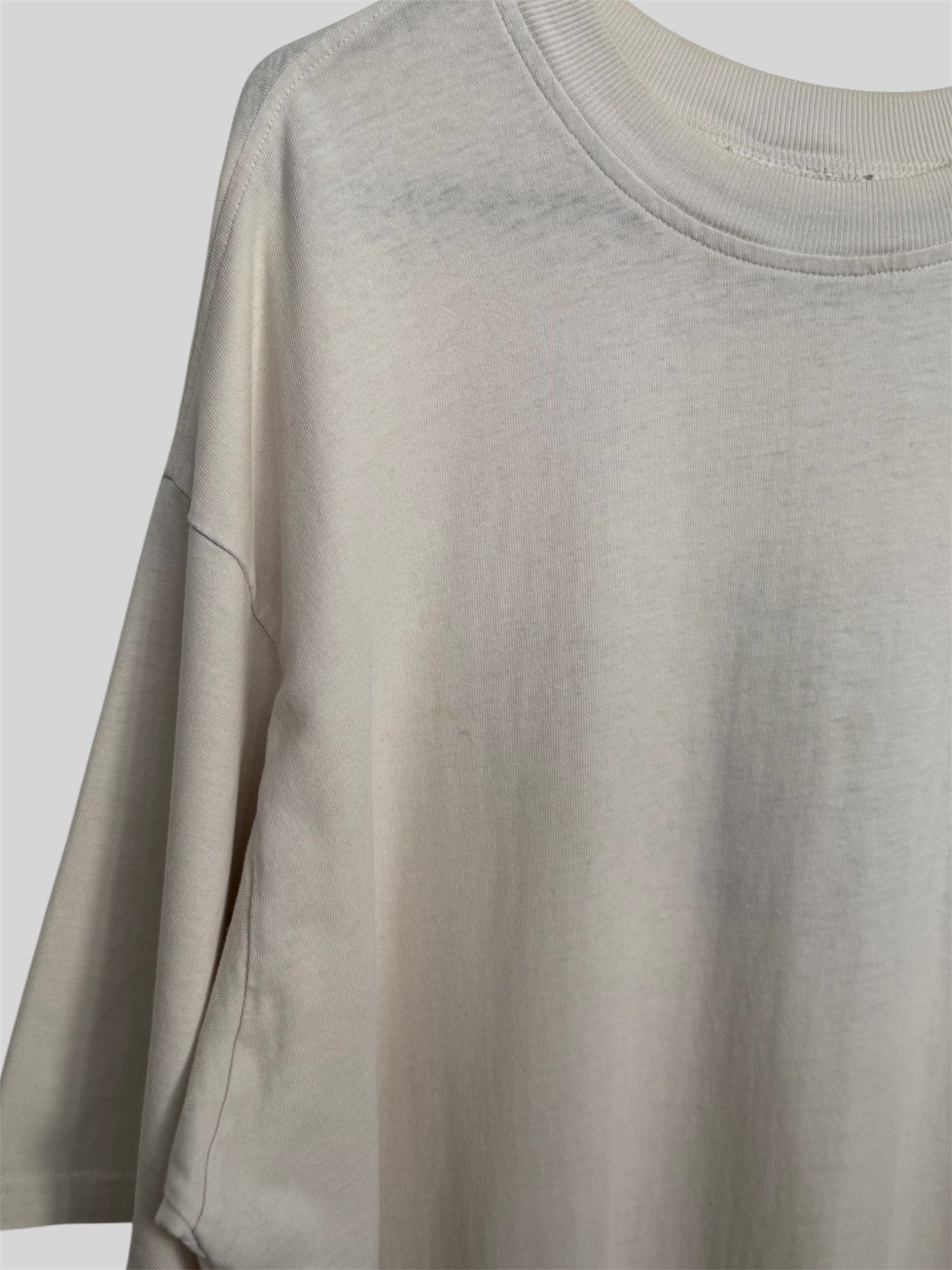 Vintage Stussy Early 90s Surfer Graphic Print T Shirt White Small