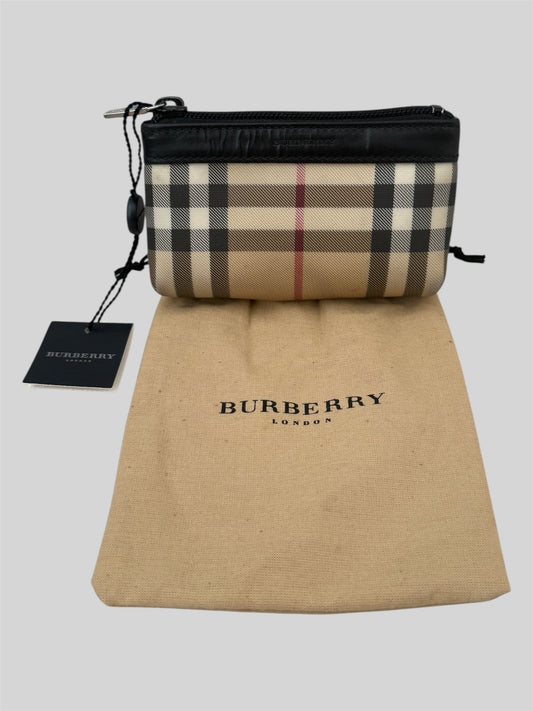 Brand New With Tags Burberry Nova Check Small Women’s Coin Purse Beige