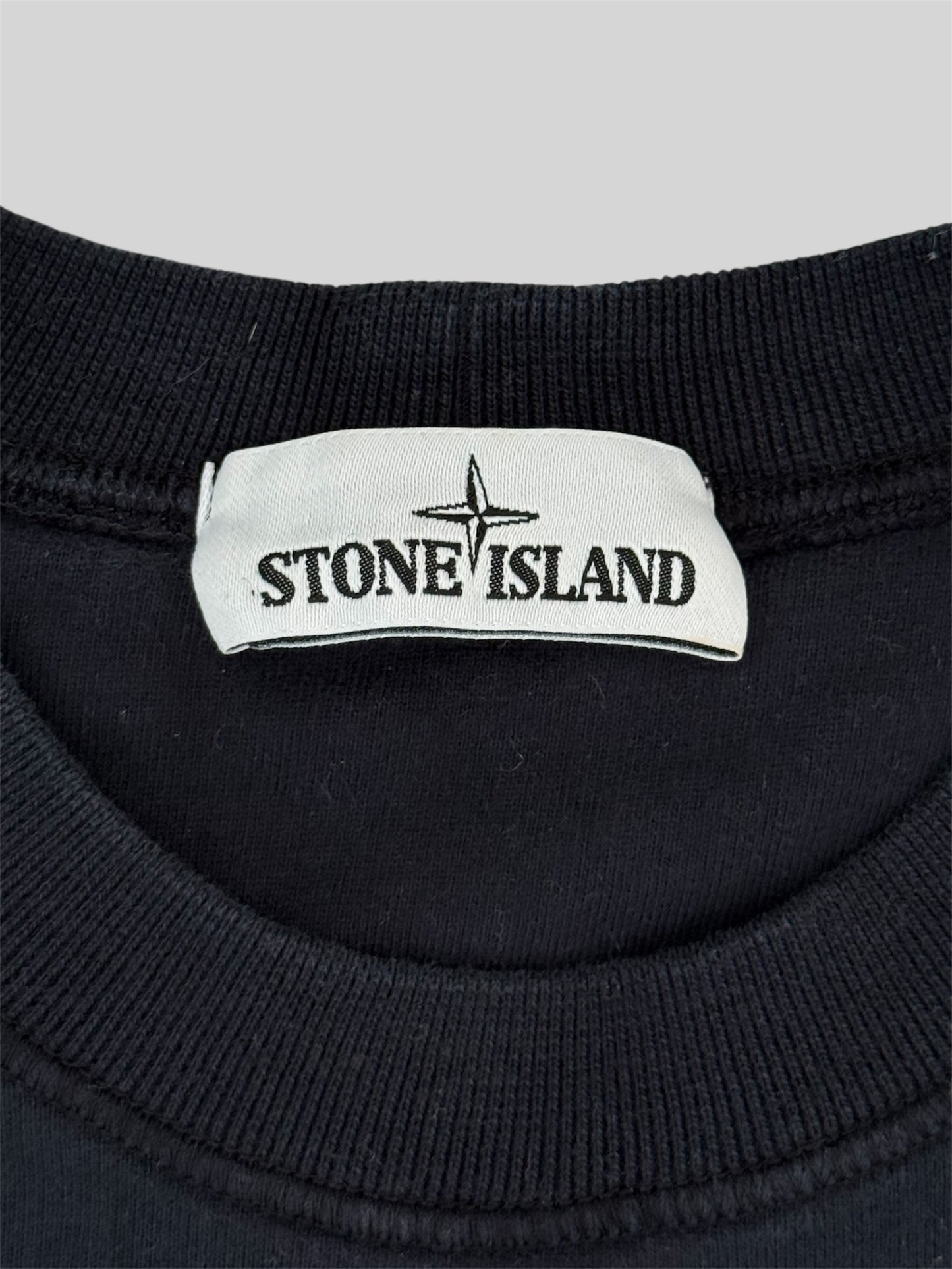 Authentic Stone Island 2020 Pullover Sweatshirt Navy Small