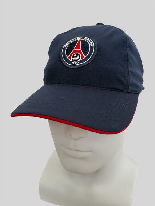 Rare Vintage Nike 2000s Paris Saint-Germain Baseball Cap Navy One Size
