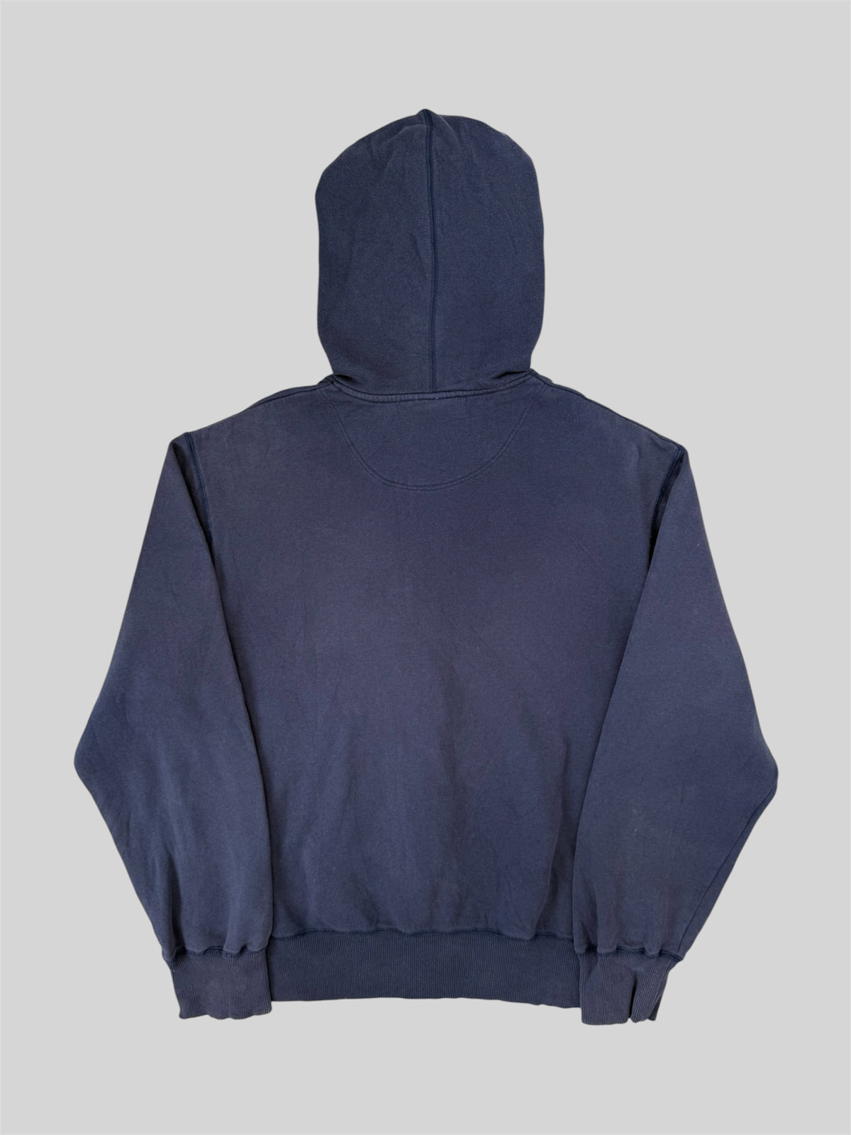 Vintage Nike Team 2000s Major League Baseball Yankees Full Zip Hoodie Navy Small