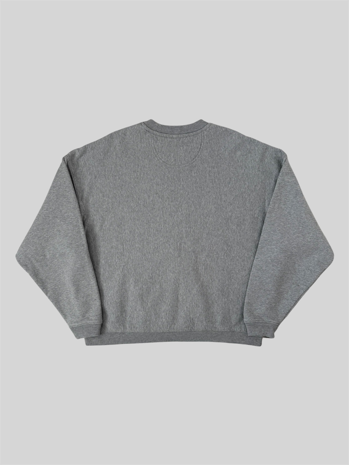 Modern Stussy Sport Embroidered Pullover Sweatshirt Light Grey Small