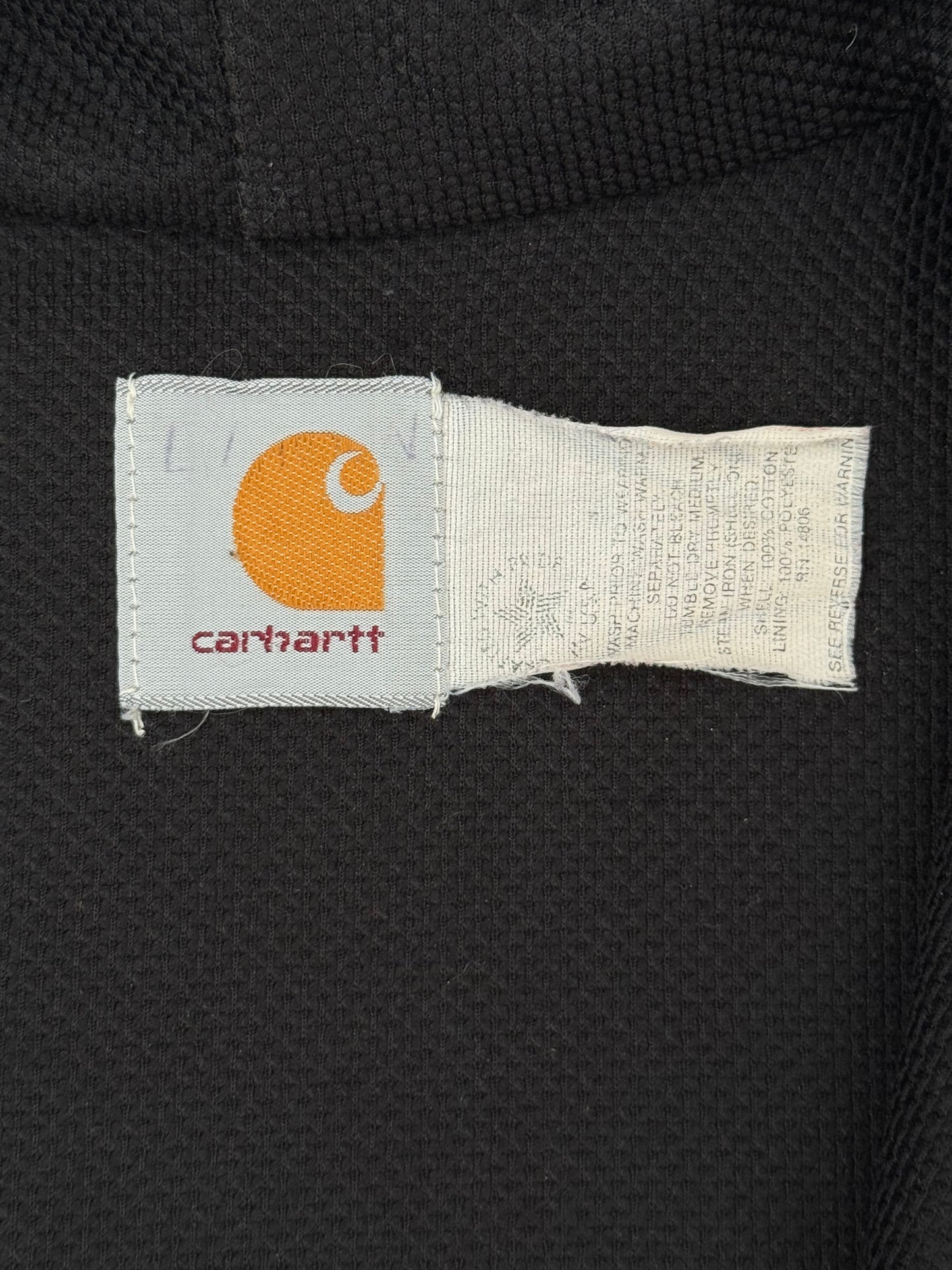 Vintage Carhartt 1990s Thin Lined Active Jacket Navy Large Made In USA