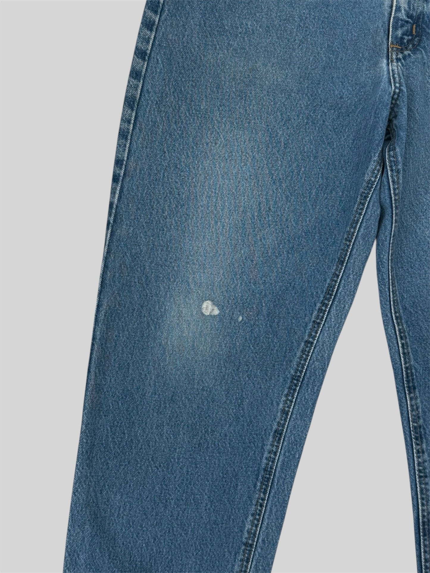 Vintage Carhartt Straight Fit Single Knee Carpenter Jeans Blue W32 L34