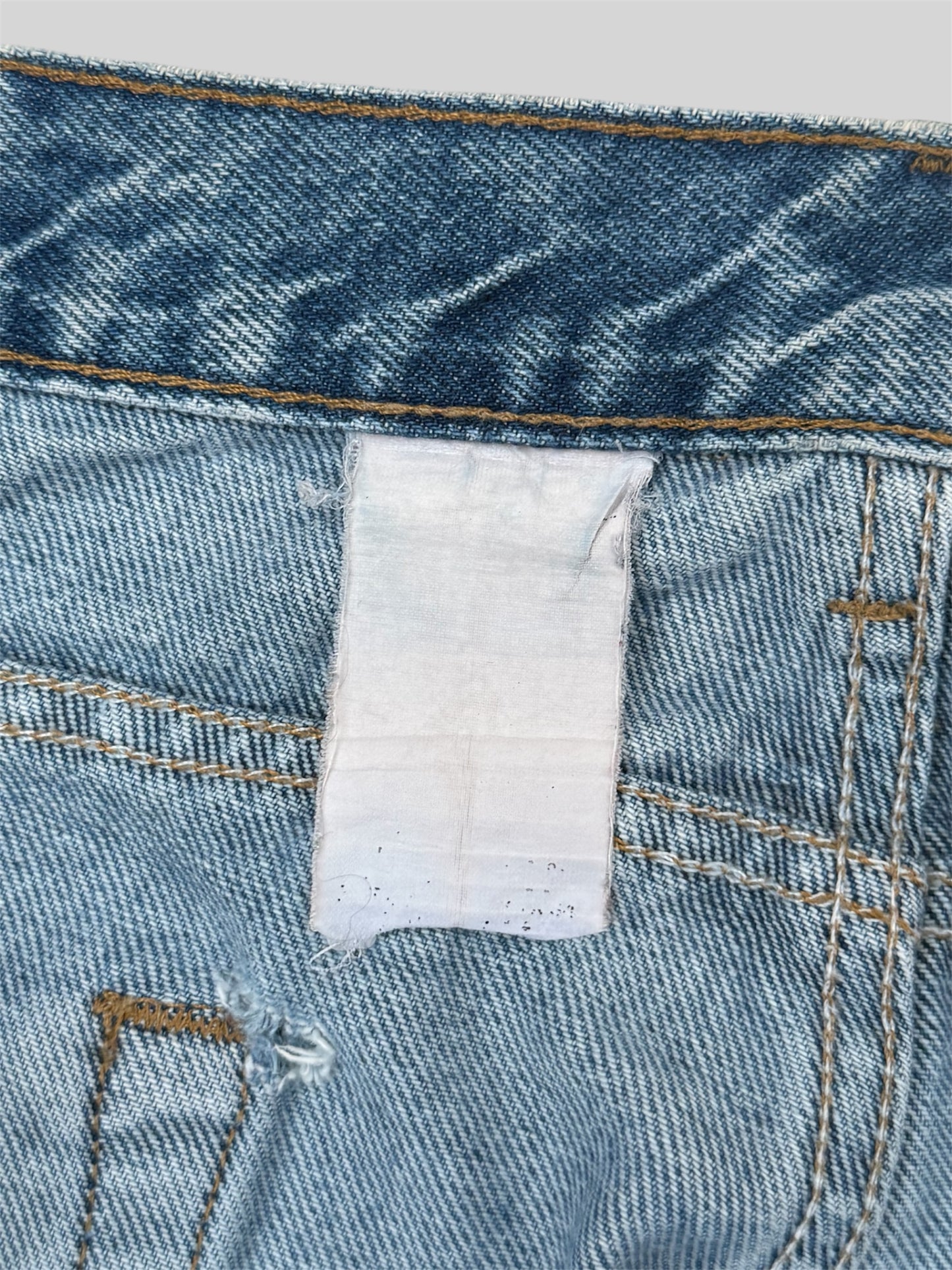 Vintage Carhartt Straight Fit Single Knee Carpenter Jeans Blue W32 L34