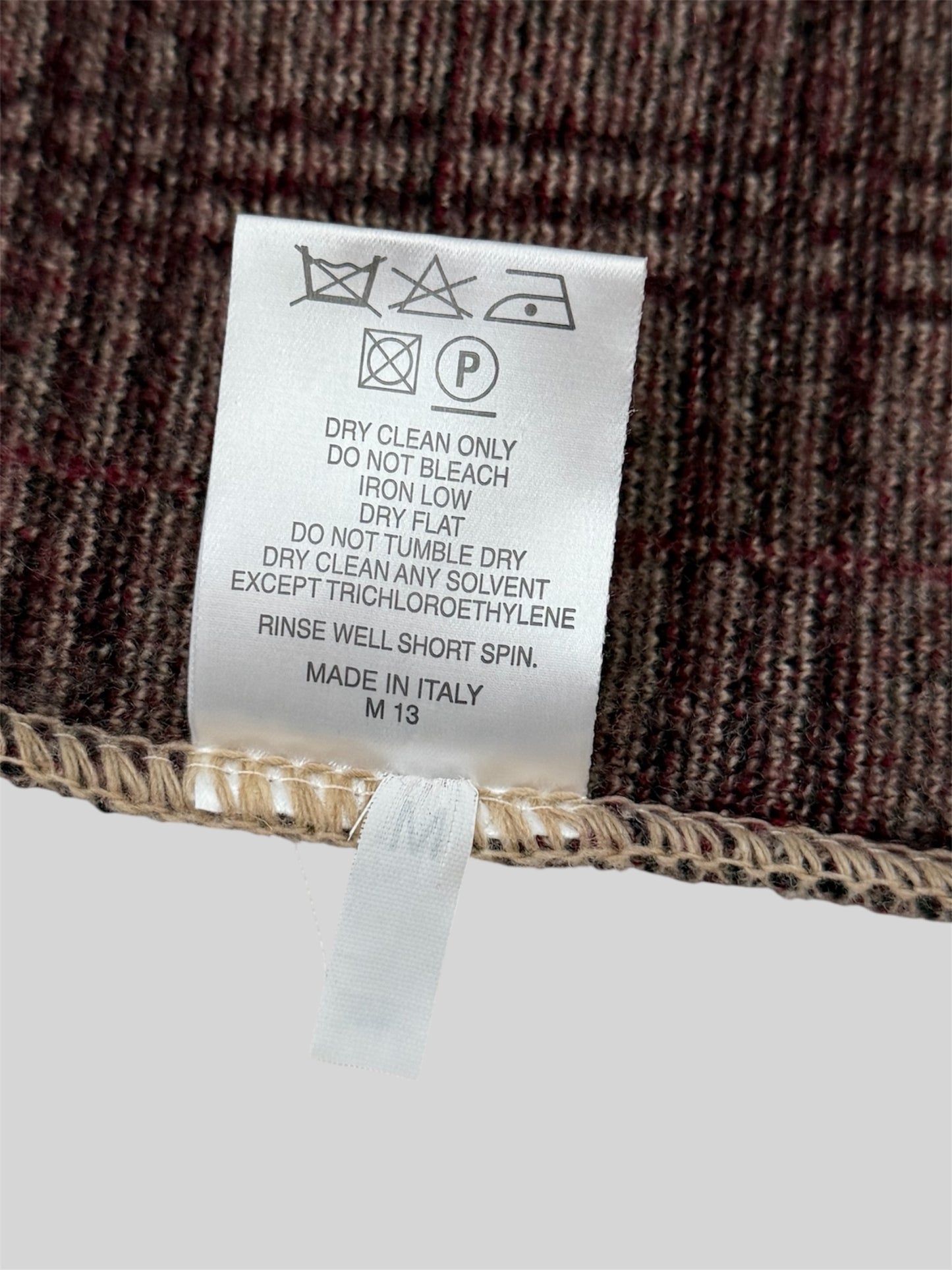 Vintage Burberry 90s Nova Check Knitted Vest Jumper Beige Medium Made In Italy