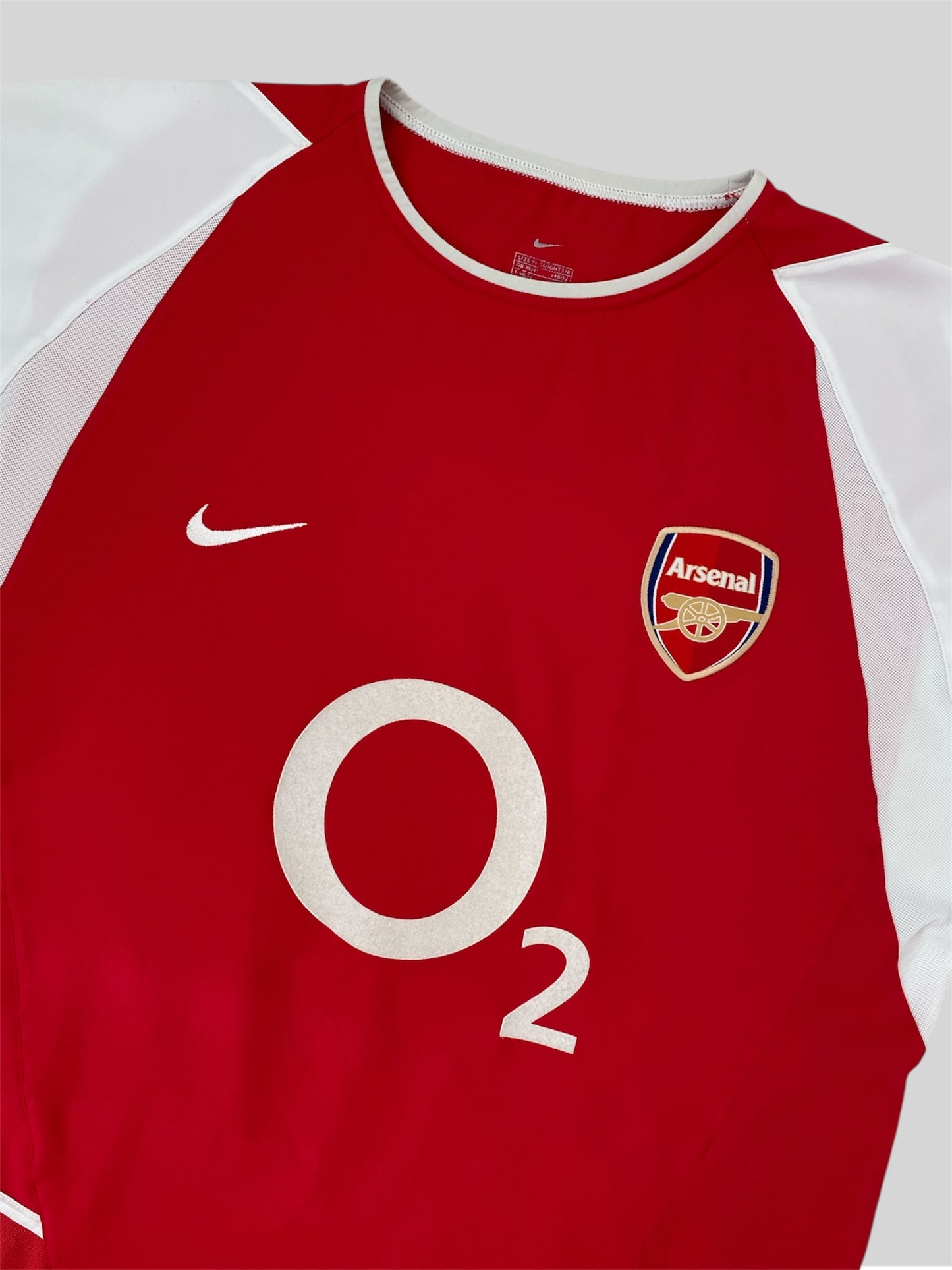 Arsenal 2002/2004 Nike Home Shirt Red Medium