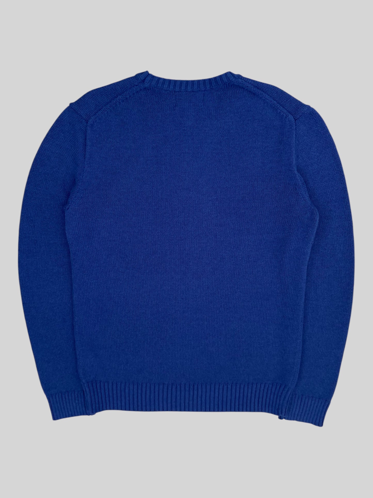 BNWT Authentic Polo Ralph Lauren Bear Knitted Jumper Blue XL (18-20) £249RRP