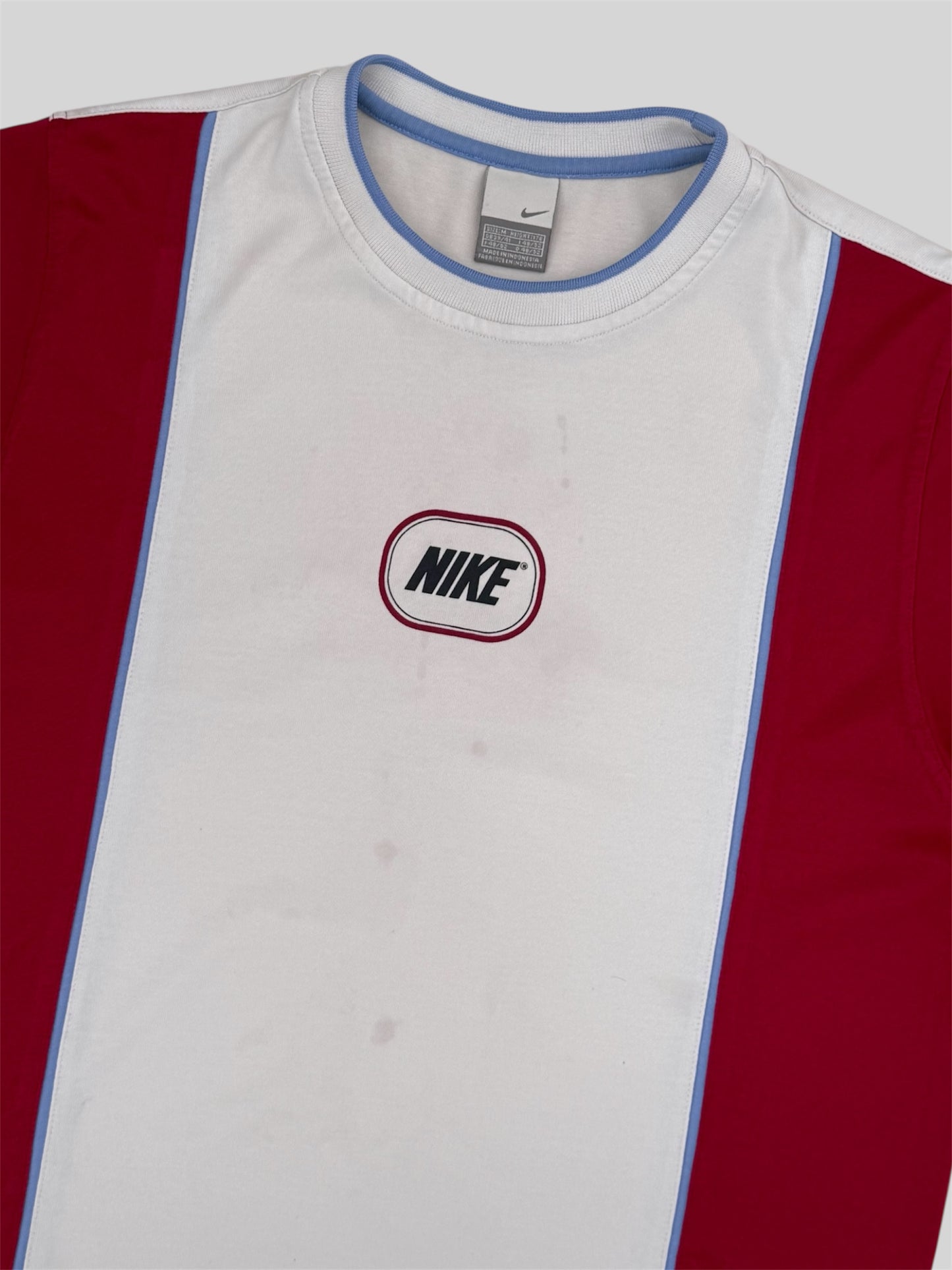 Vintage Nike Graphic Print Spellout T Shirt White Medium