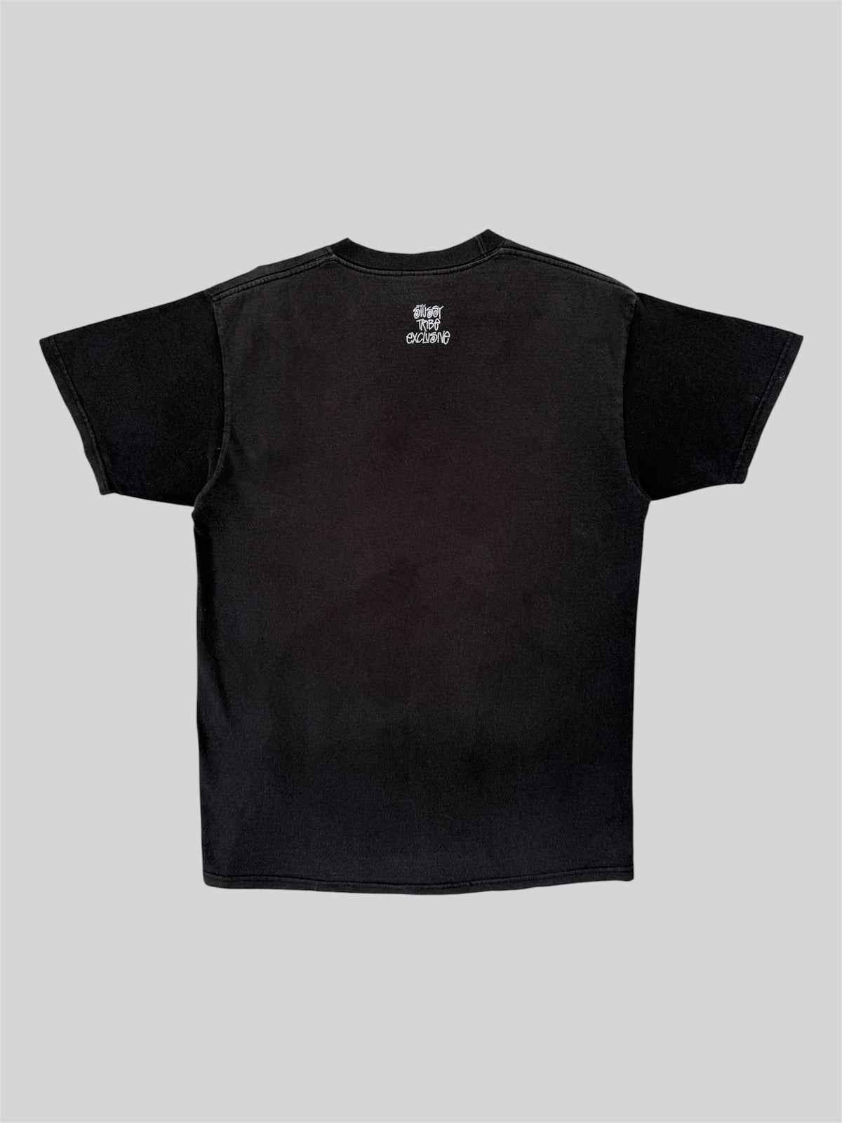 Vintage Stussy 2006 Youth Brigade School Kids Graphic T Shirt Faded Black Medium