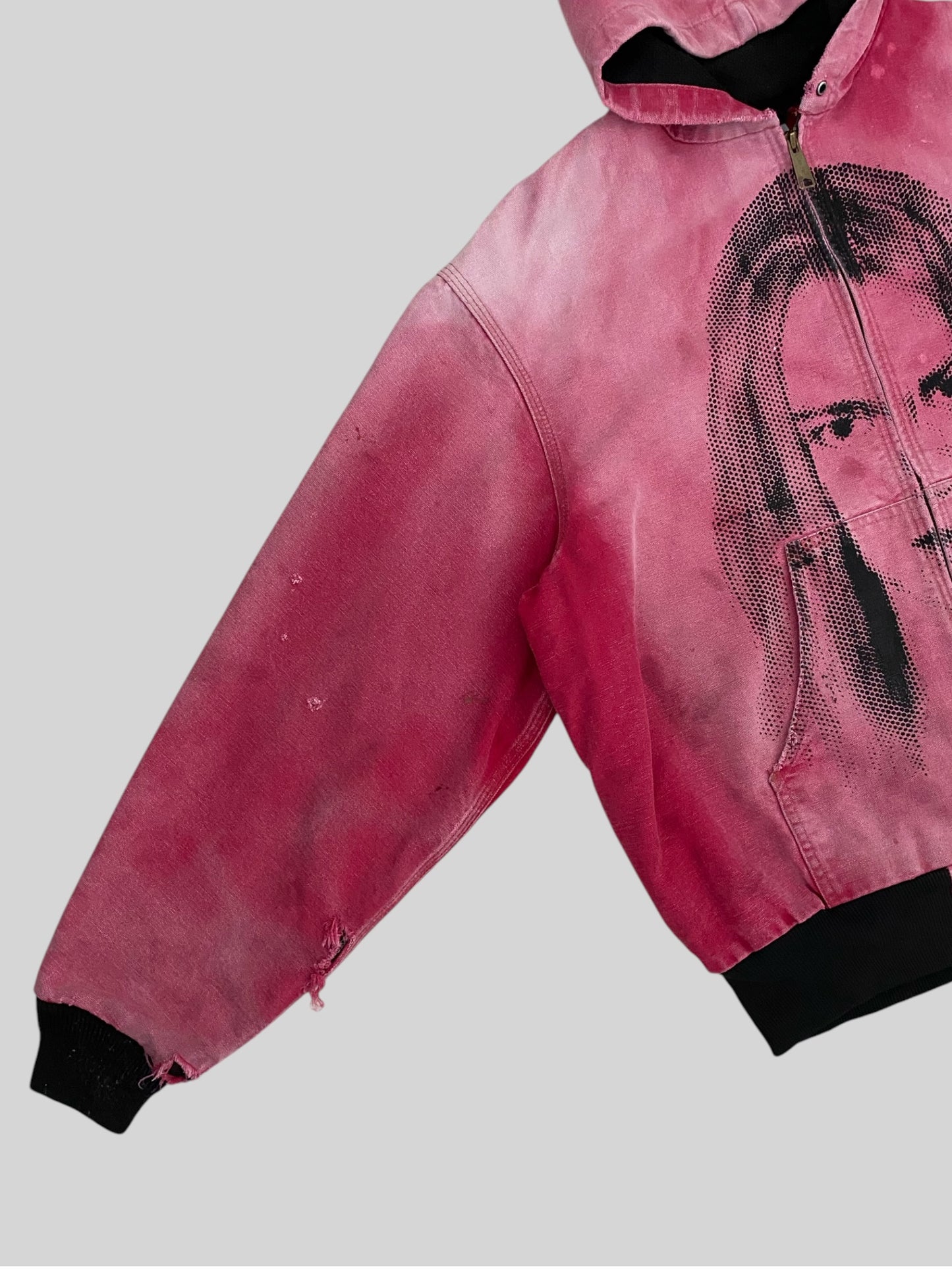 Rare Carhartt Jacket Used In The Fall/Winter 2022 Fashion Show Pink Medium