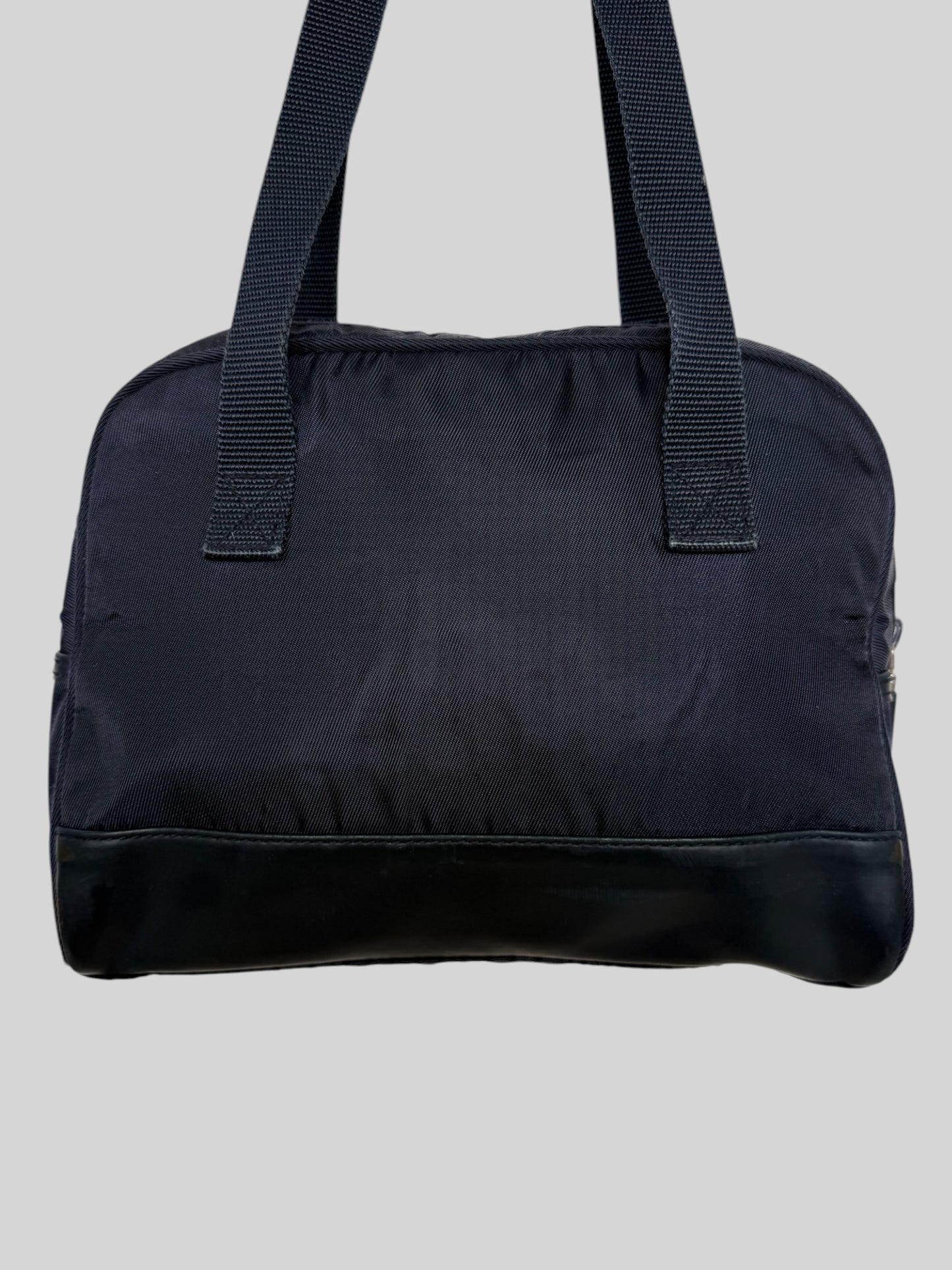 Vintage 1990s Polo Sport Ralph Lauren Small Shoulder Nylon Bag Navy Blue