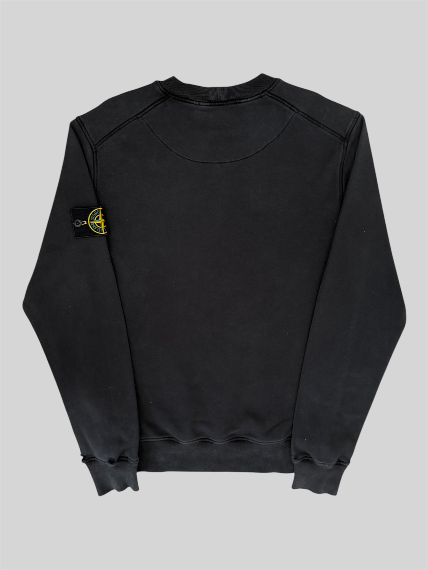 Authentic Stone Island 2021 Pullover Sweatshirt Black Small