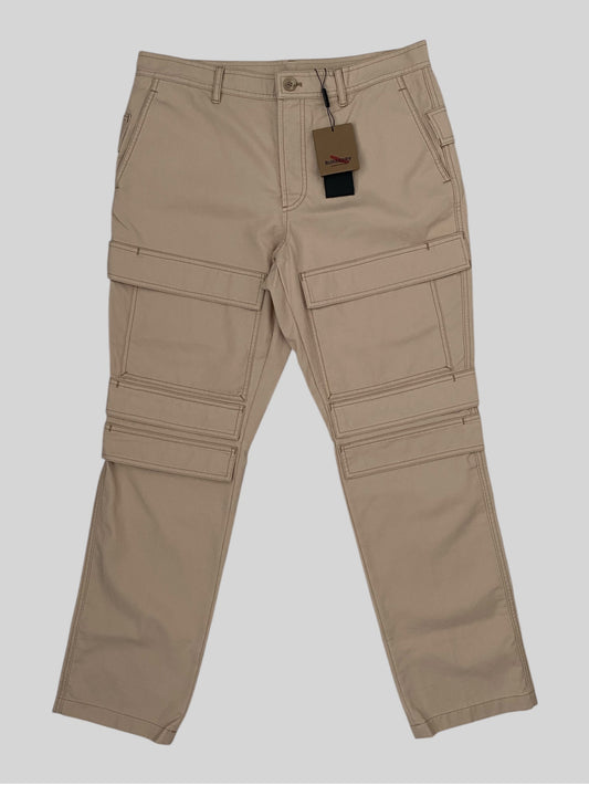 Brand New With Tags Burberry Panel-detail Cargo Trousers Beige W36 L33 £585RRP