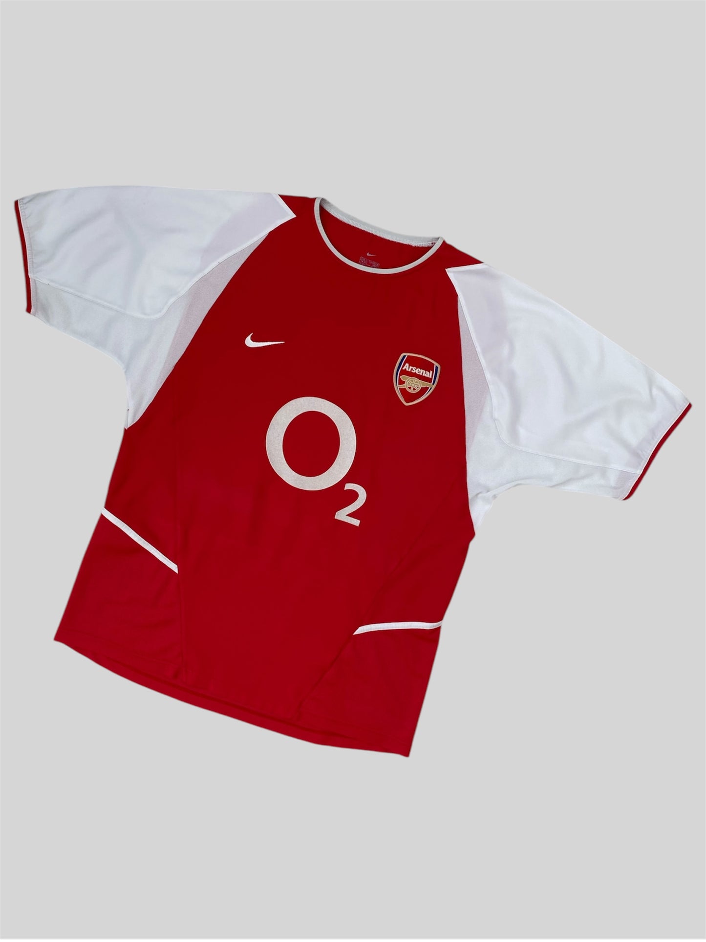 Arsenal 2002/2004 Nike Home Shirt Red Medium